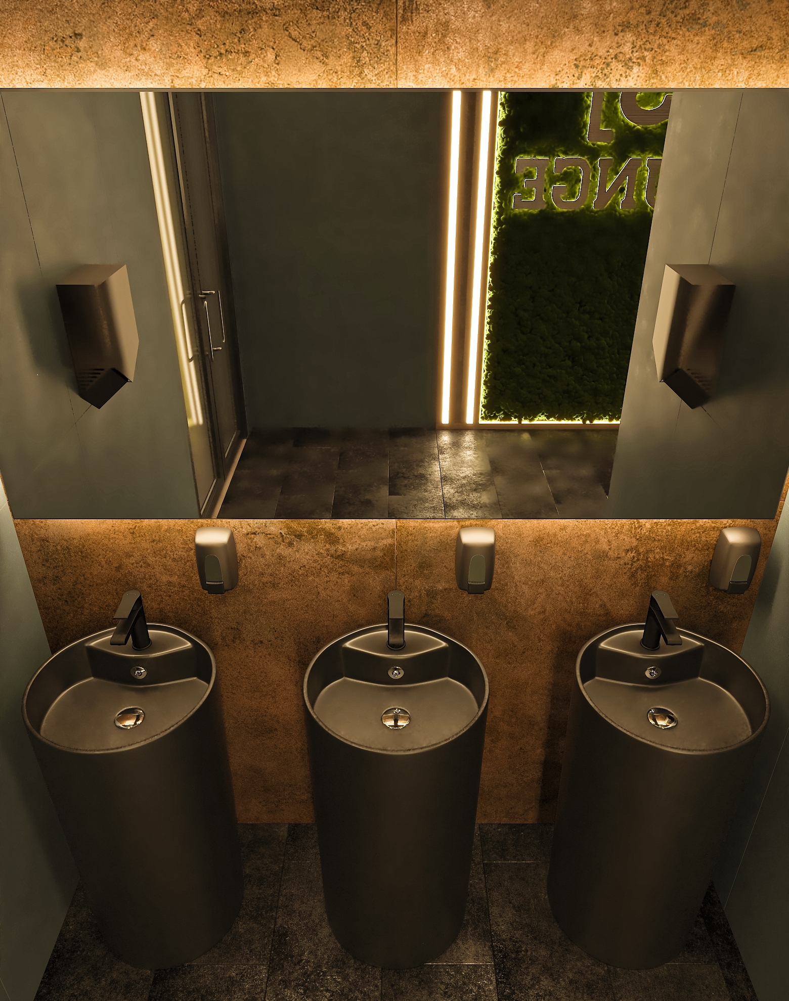 Дизайн-проект лаунж бара "63 LOUNGE" в Самаре