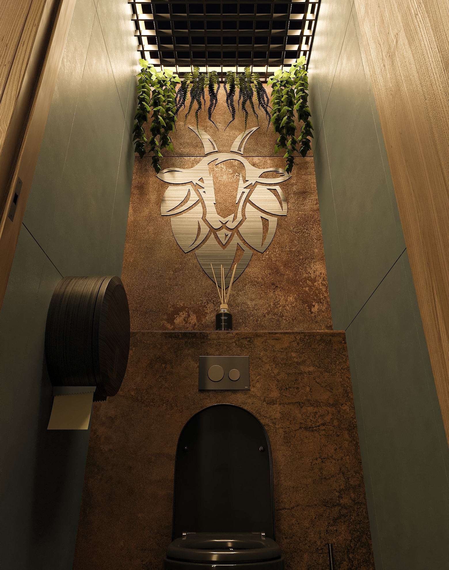 Дизайн-проект лаунж бара "63 LOUNGE" в Самаре