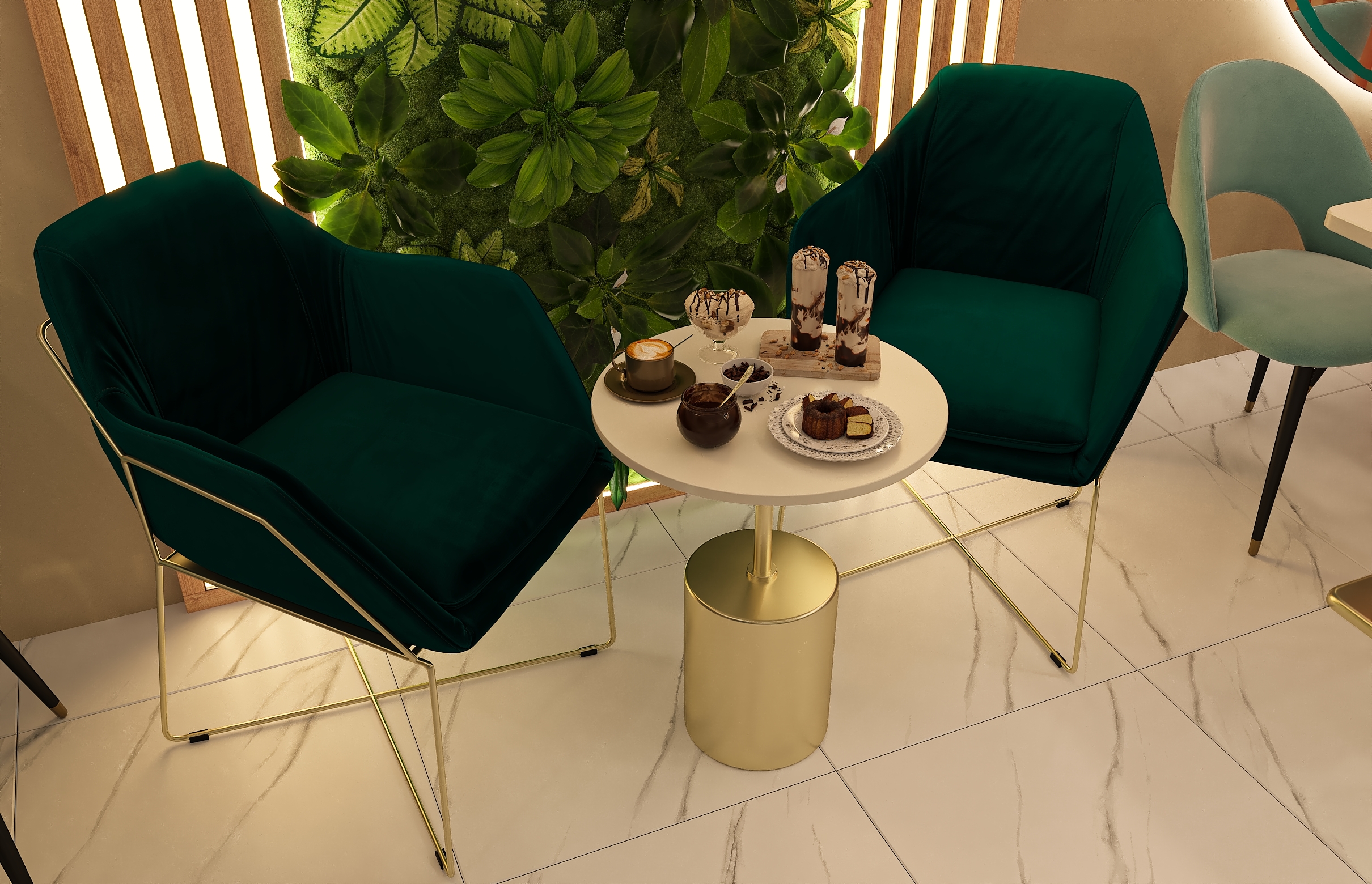 Дизайн-проект кофейни "КофеIN" в Самаре