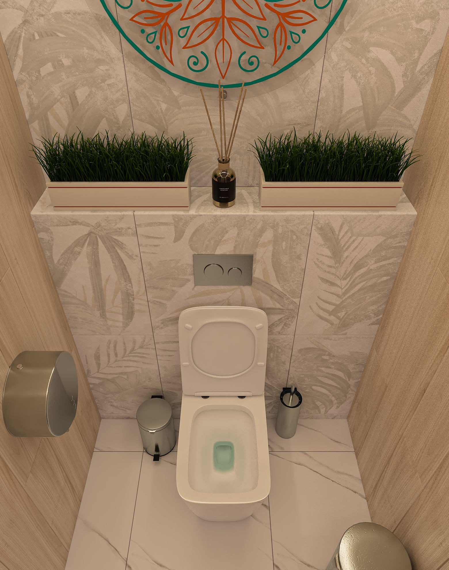 Дизайн-проект кофейни "КофеIN" в Самаре