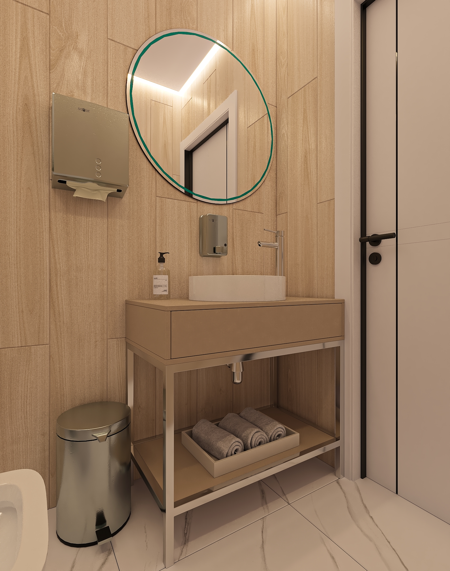 Дизайн-проект кофейни "КофеIN" в Самаре