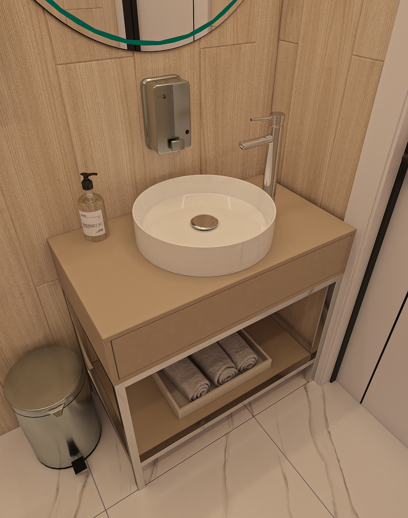 Дизайн-проект кофейни "КофеIN" в Самаре