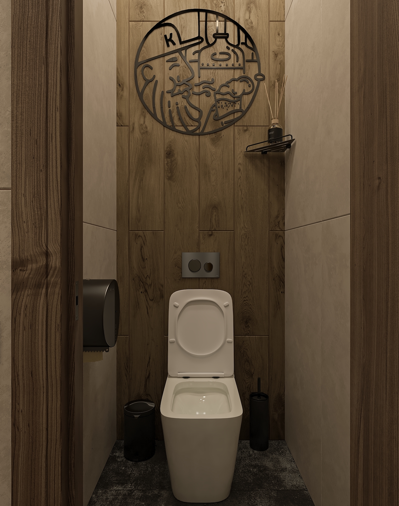 Дизайн-проект бара "КРАФТОВЪ“ на Осетинской в Самаре