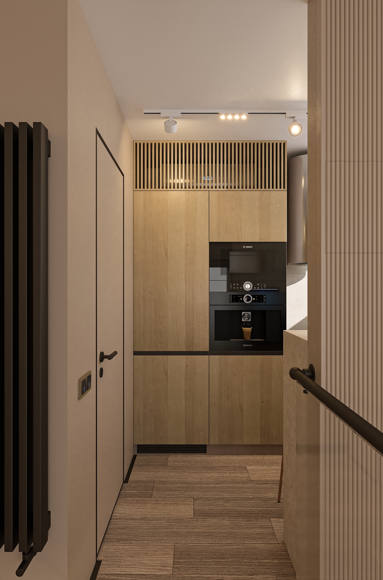 Дизайн-проект номера гостевого дома в Подмосковье.