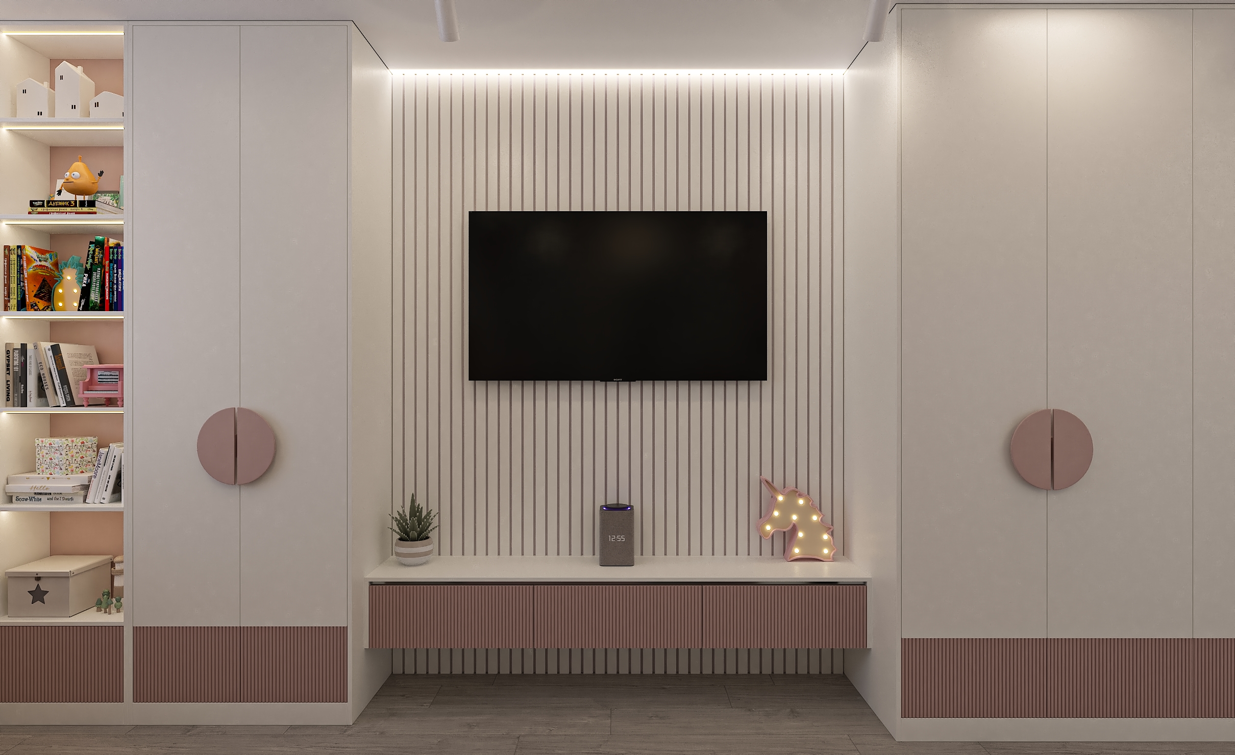 Дизайн интерьера детской комнаты для девочки в Самаре