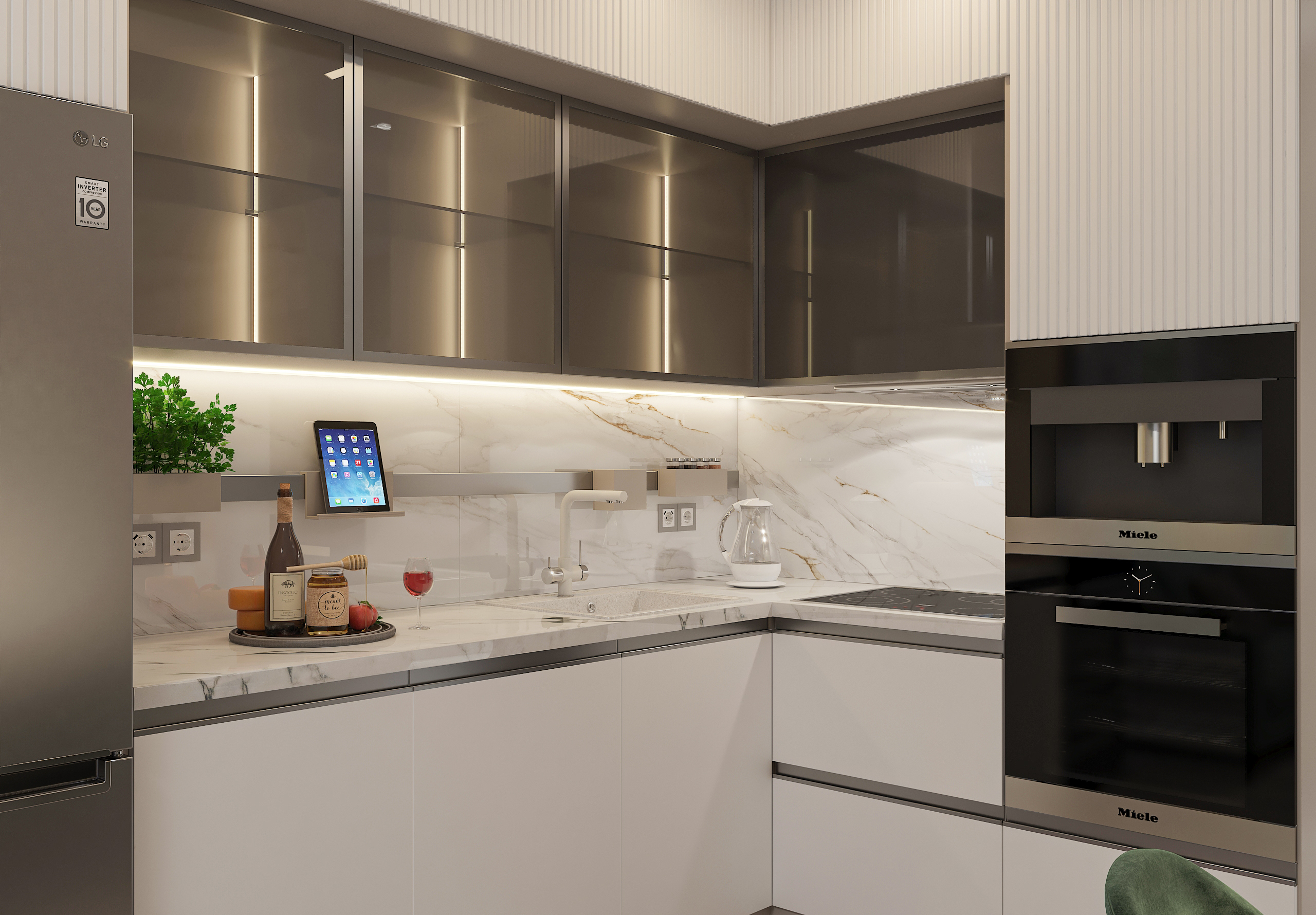 Дизайн-проект двухкомнатной квартиры в ЖК "Мечникова" в Самаре