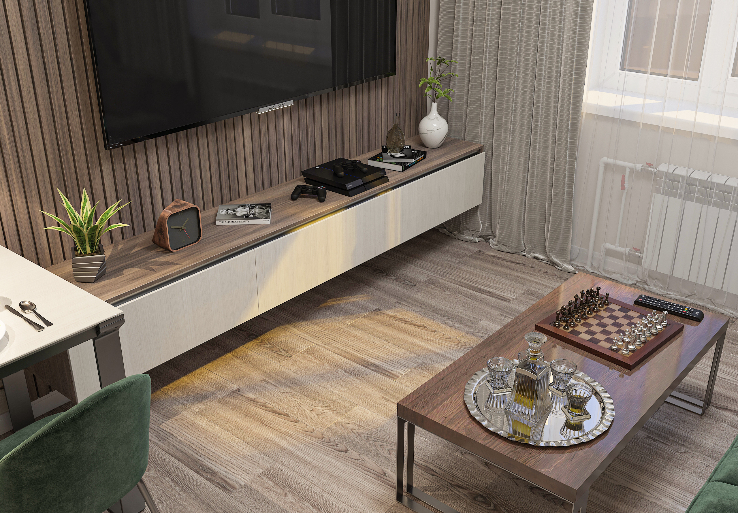 Дизайн-проект двухкомнатной квартиры в ЖК "Мечникова" в Самаре