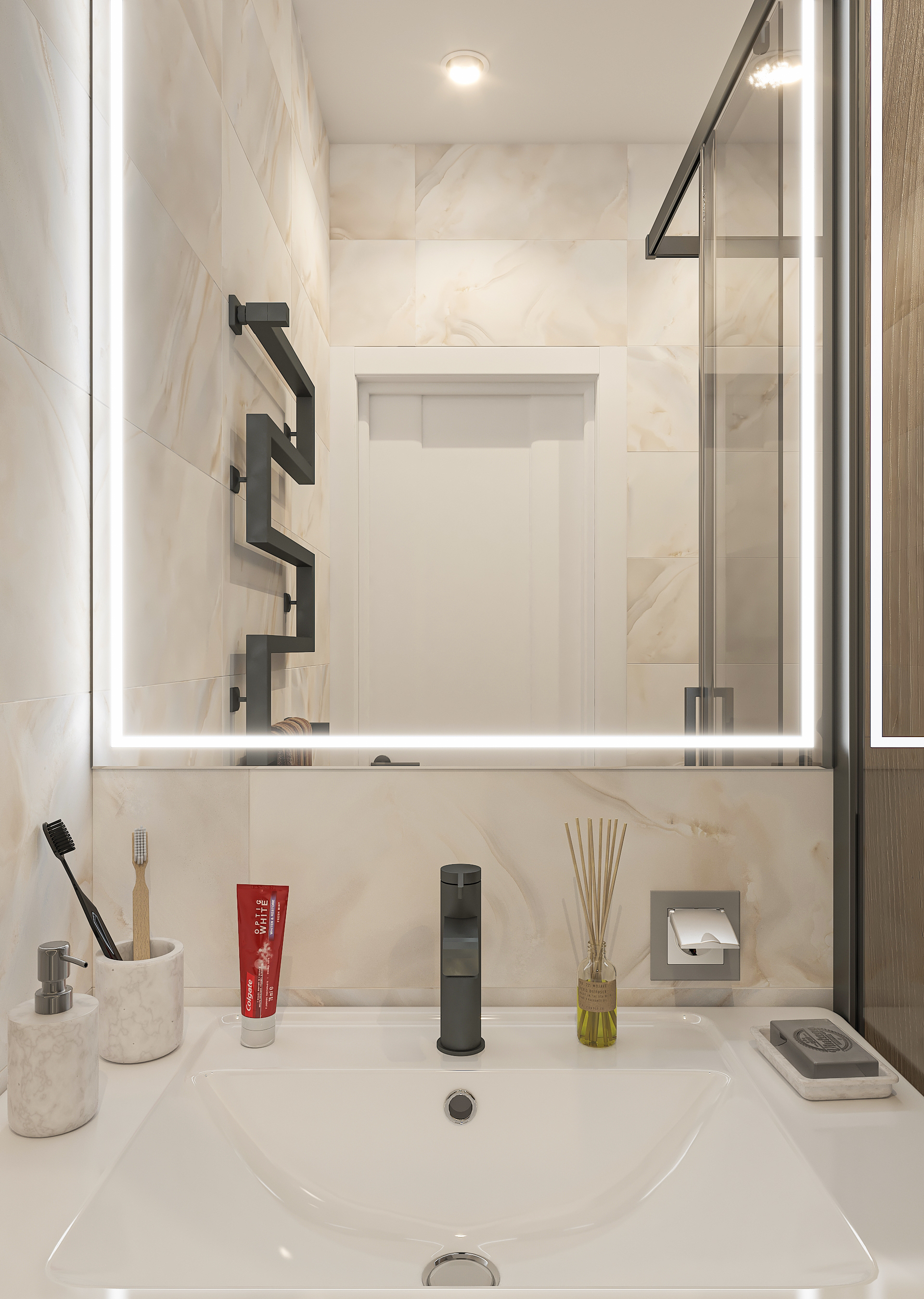 Дизайн-проект двухкомнатной квартиры в ЖК "Мечникова" в Самаре