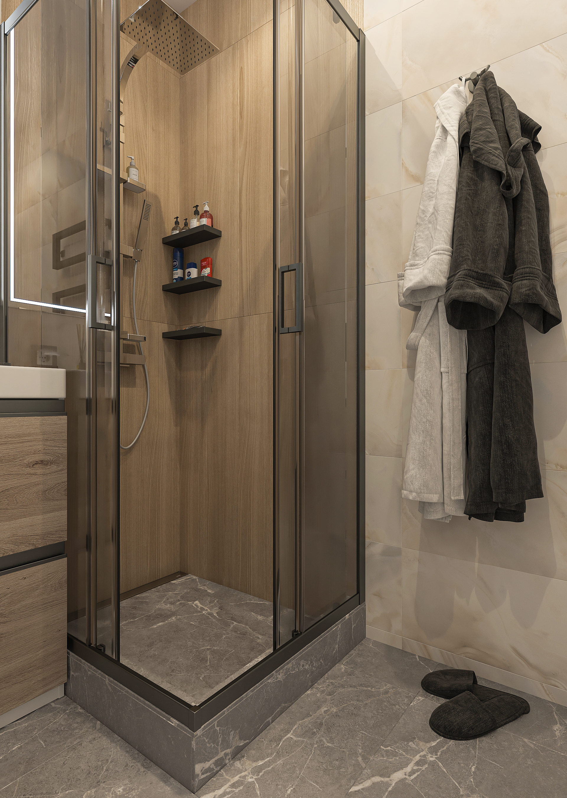 Дизайн-проект двухкомнатной квартиры в ЖК "Мечникова" в Самаре