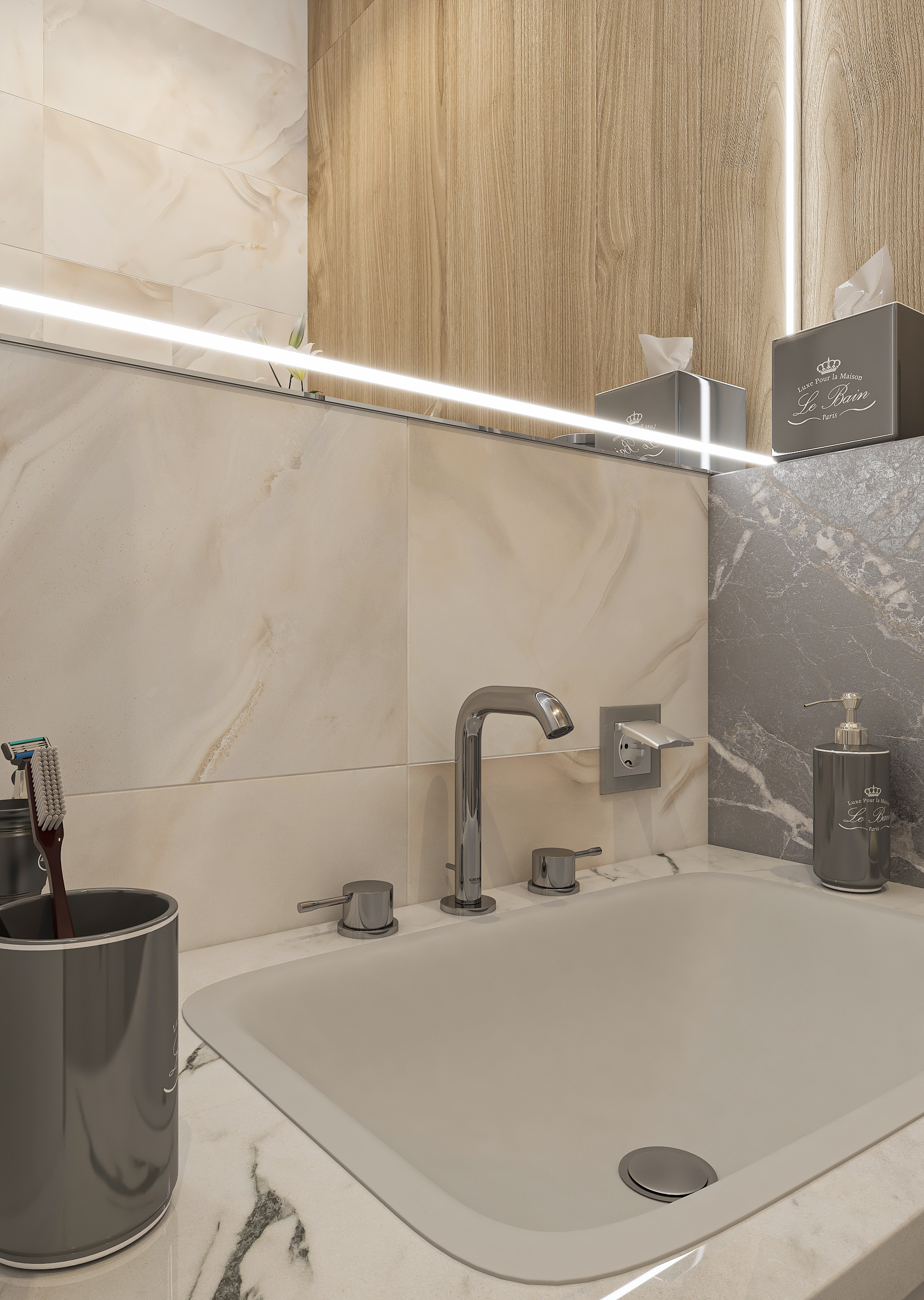 Дизайн-проект двухкомнатной квартиры в ЖК "Мечникова" в Самаре