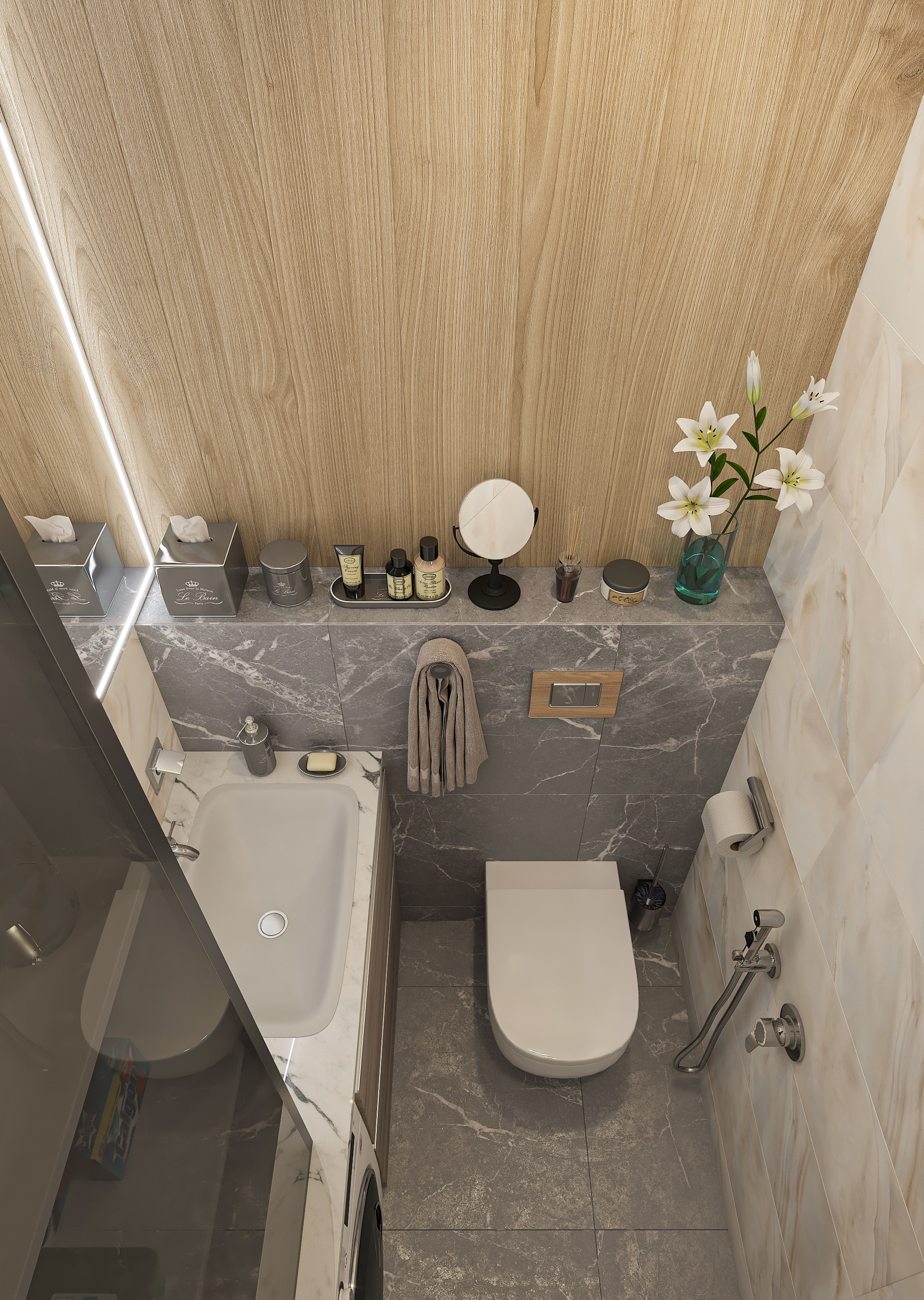 Дизайн-проект двухкомнатной квартиры в ЖК "Мечникова" в Самаре