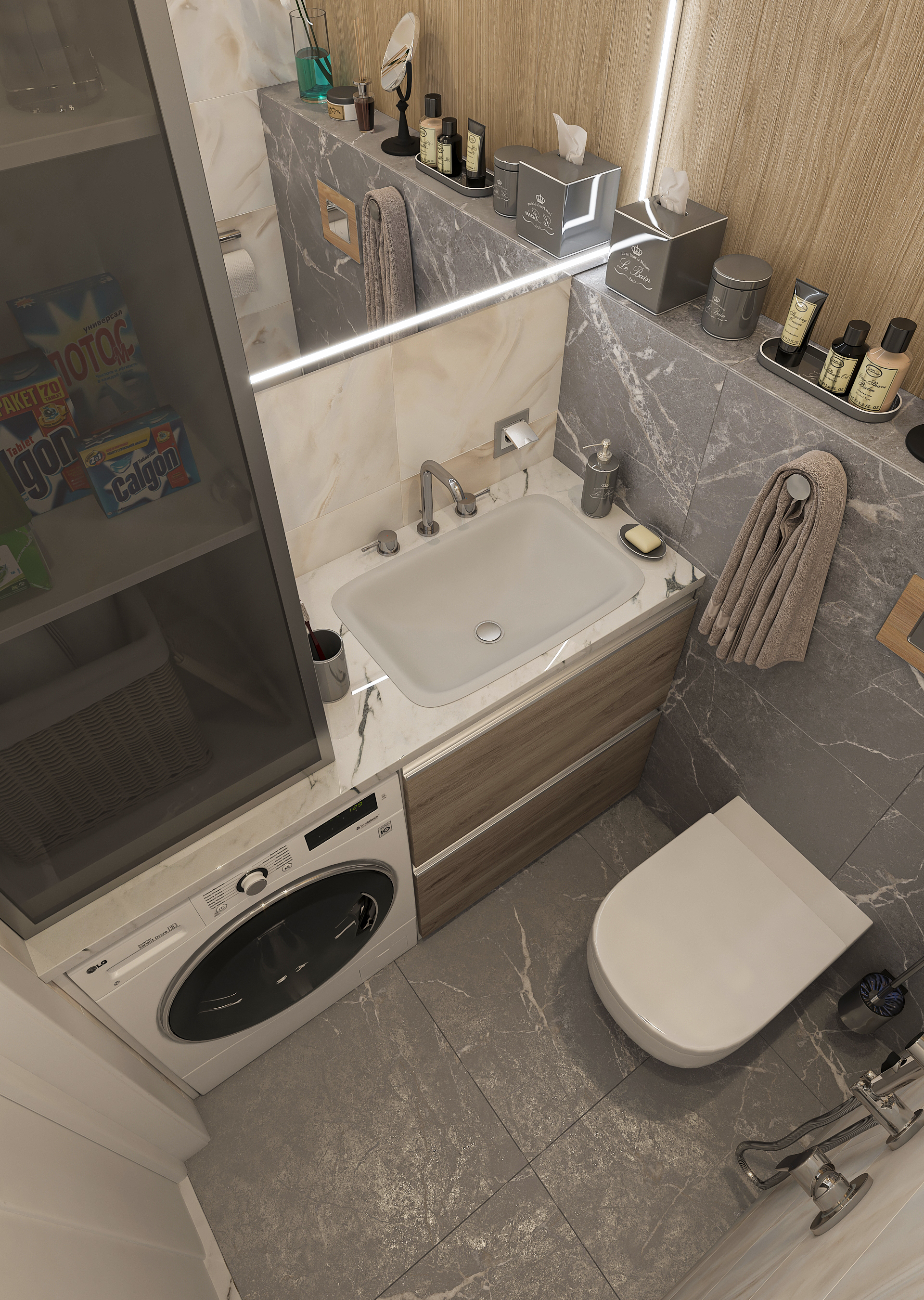 Дизайн-проект двухкомнатной квартиры в ЖК "Мечникова" в Самаре