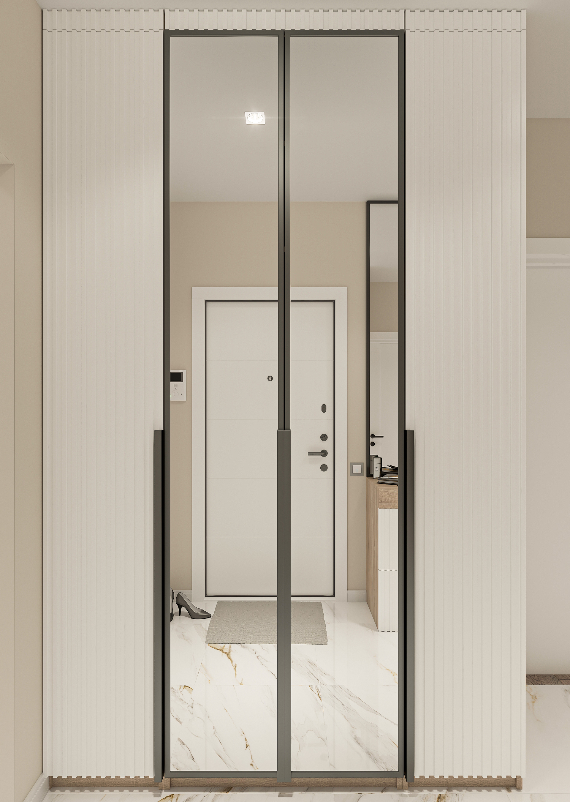 Дизайн-проект двухкомнатной квартиры в ЖК "Мечникова" в Самаре