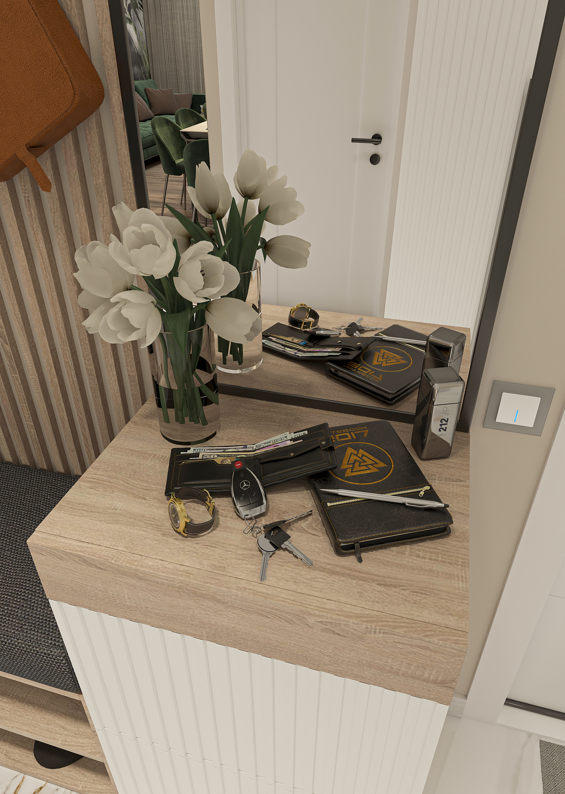 Дизайн-проект двухкомнатной квартиры в ЖК "Мечникова" в Самаре