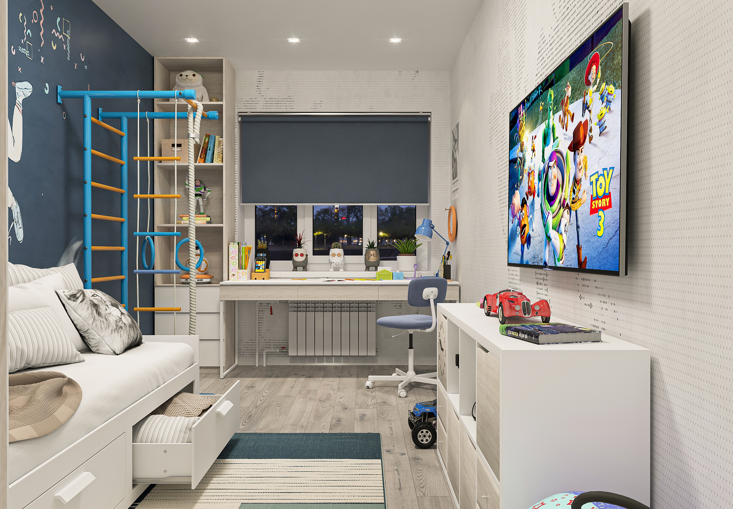 Дизайн-проект двухкомнатной квартиры в ЖК "Мечникова" в Самаре