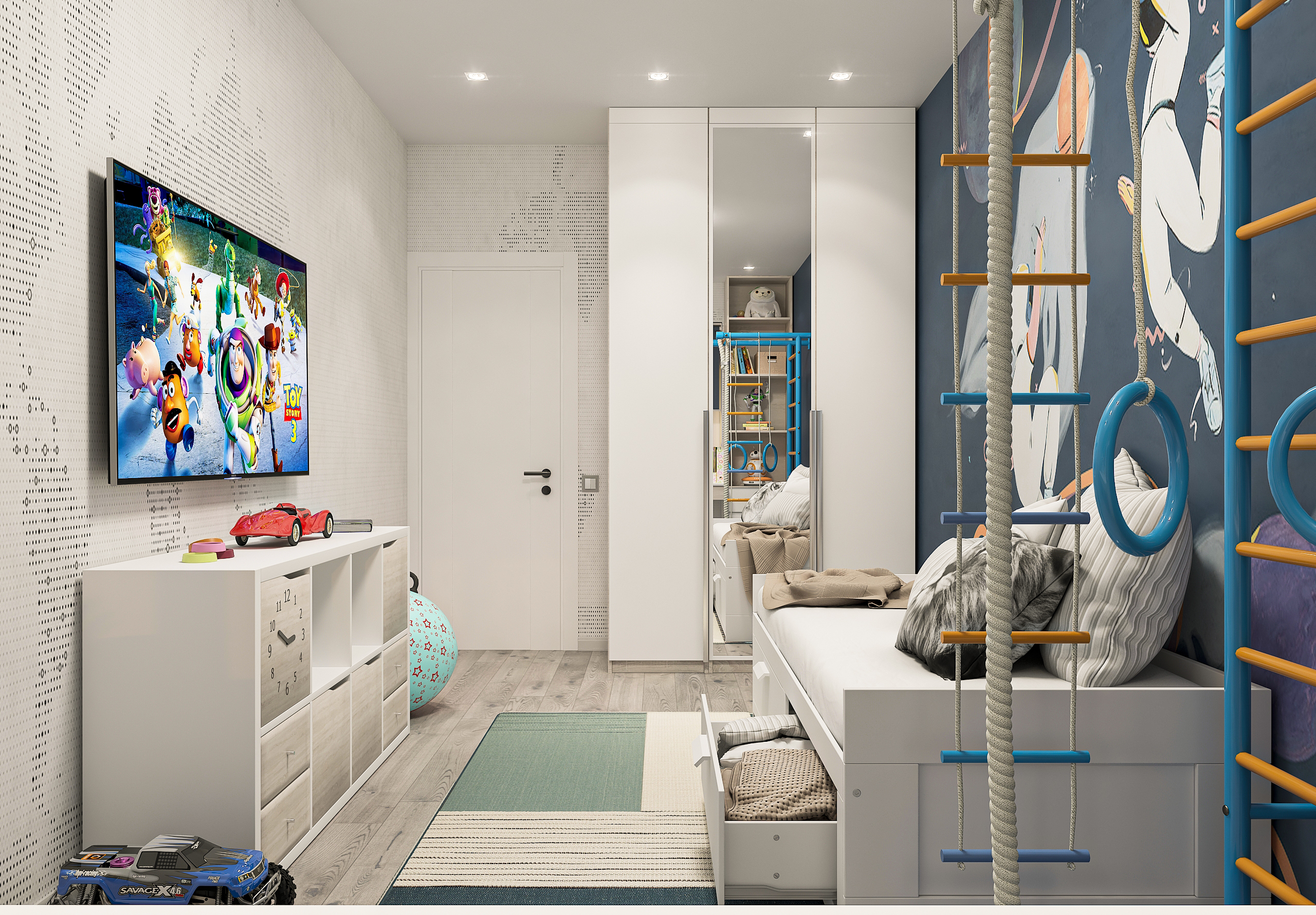 Дизайн-проект двухкомнатной квартиры в ЖК "Мечникова" в Самаре