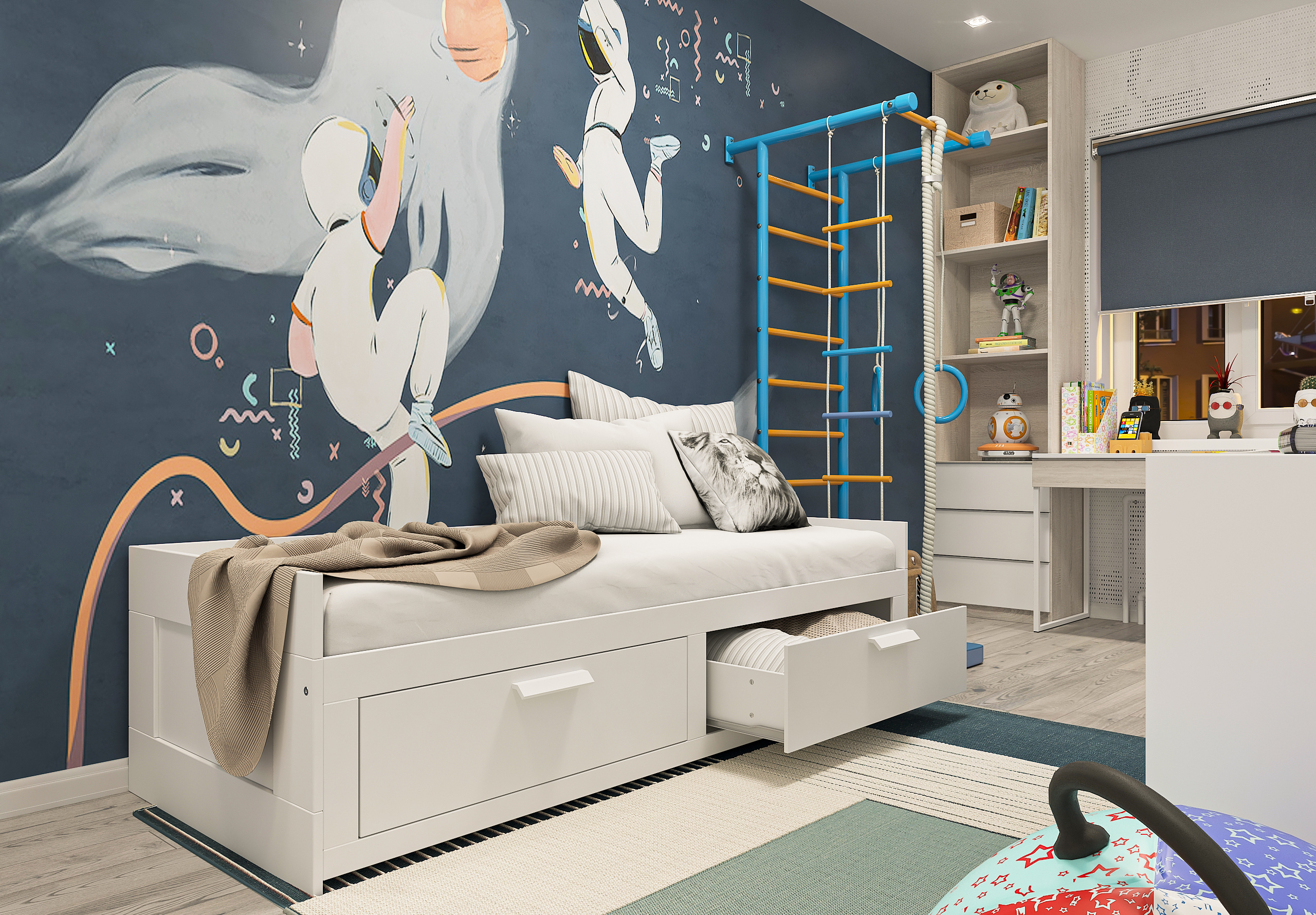 Дизайн-проект двухкомнатной квартиры в ЖК "Мечникова" в Самаре