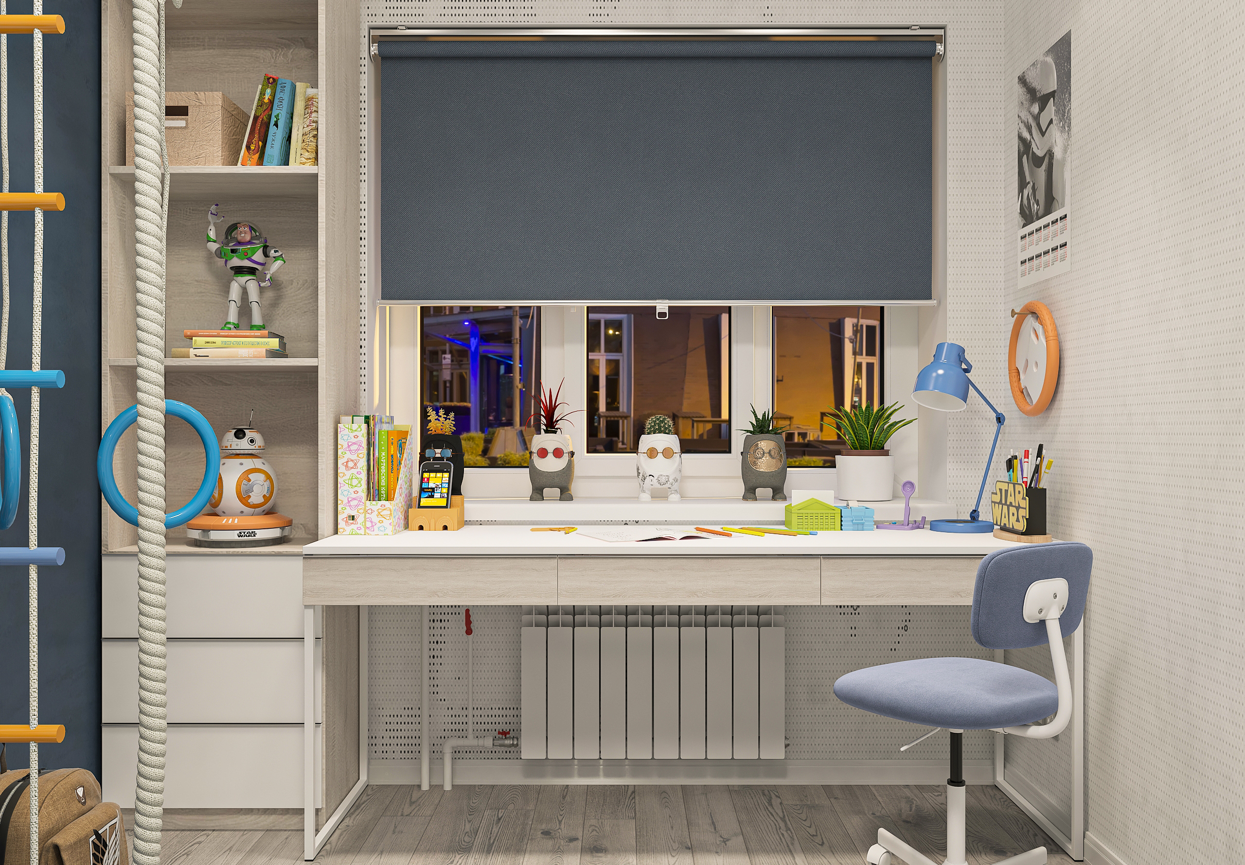 Дизайн-проект двухкомнатной квартиры в ЖК "Мечникова" в Самаре