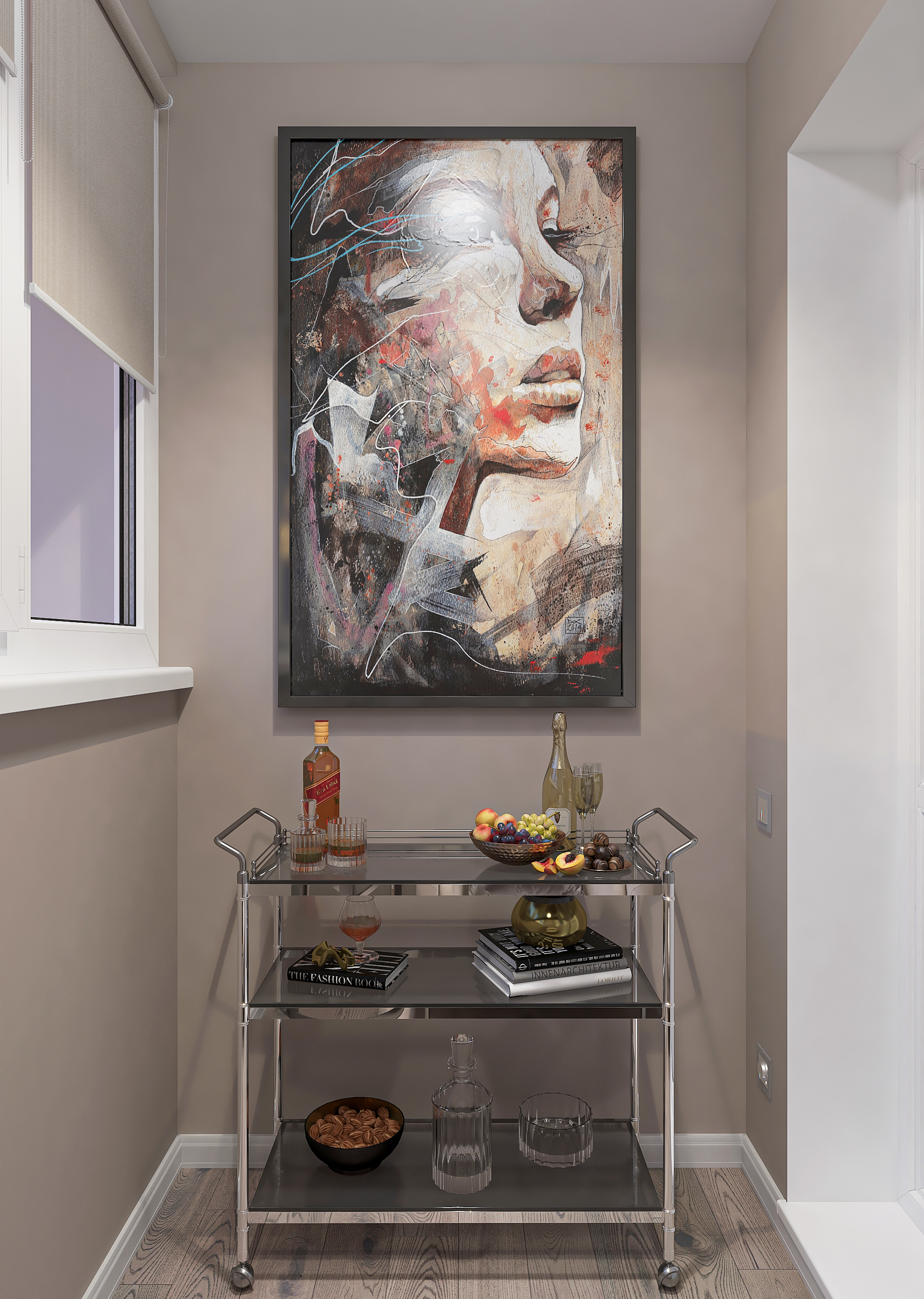 Дизайн-проект двухкомнатной квартиры в ЖК "Мечникова" в Самаре