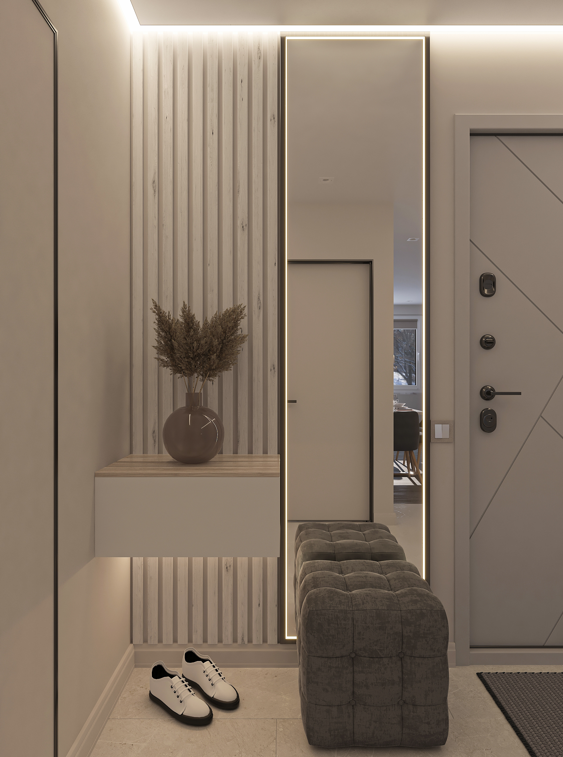 Дизайн интерьера однокомнатной квартиры для холостяка в Самаре