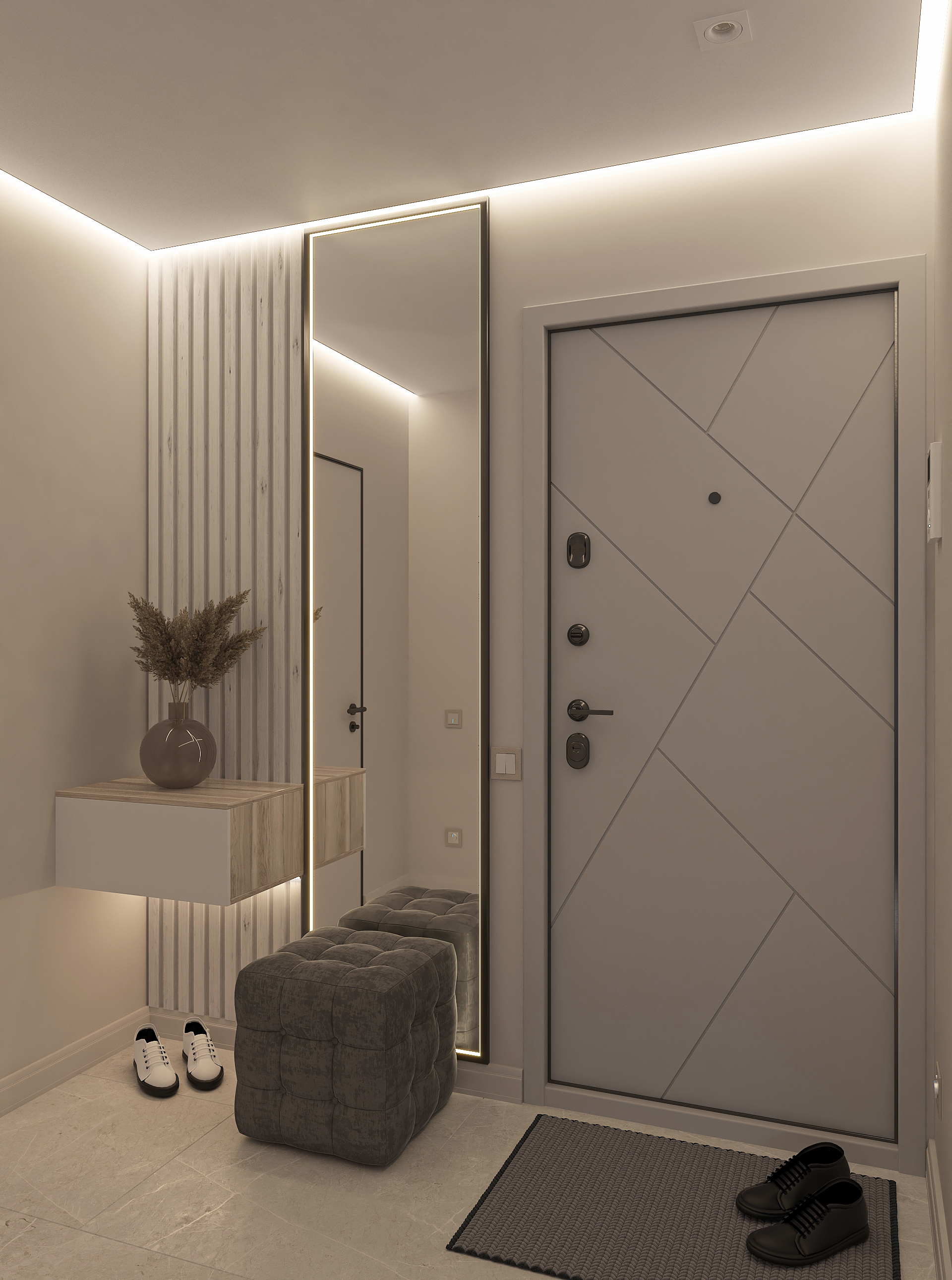 Дизайн интерьера однокомнатной квартиры для холостяка в Самаре