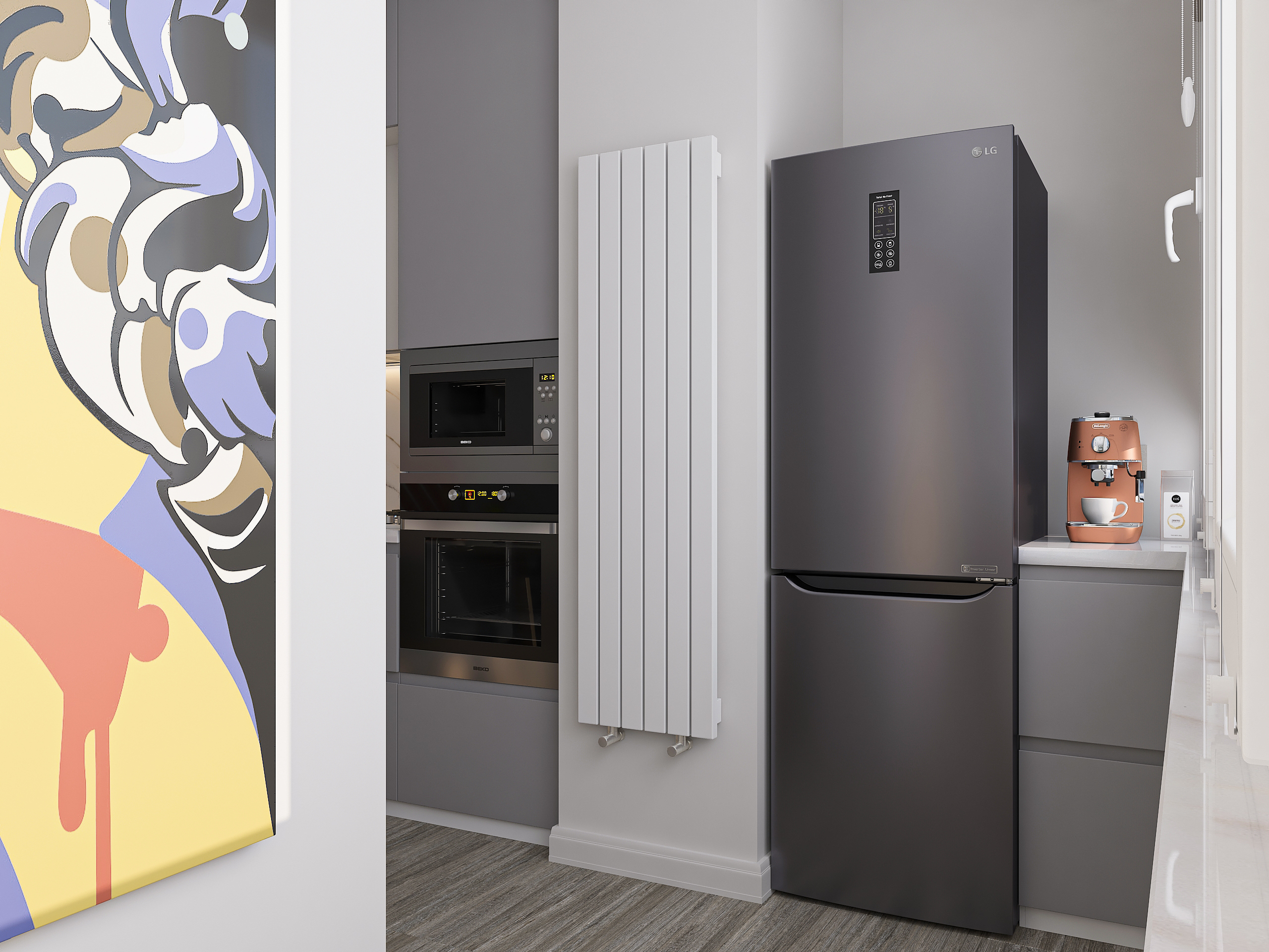 Дизайн интерьера однокомнатной квартиры для холостяка в Самаре