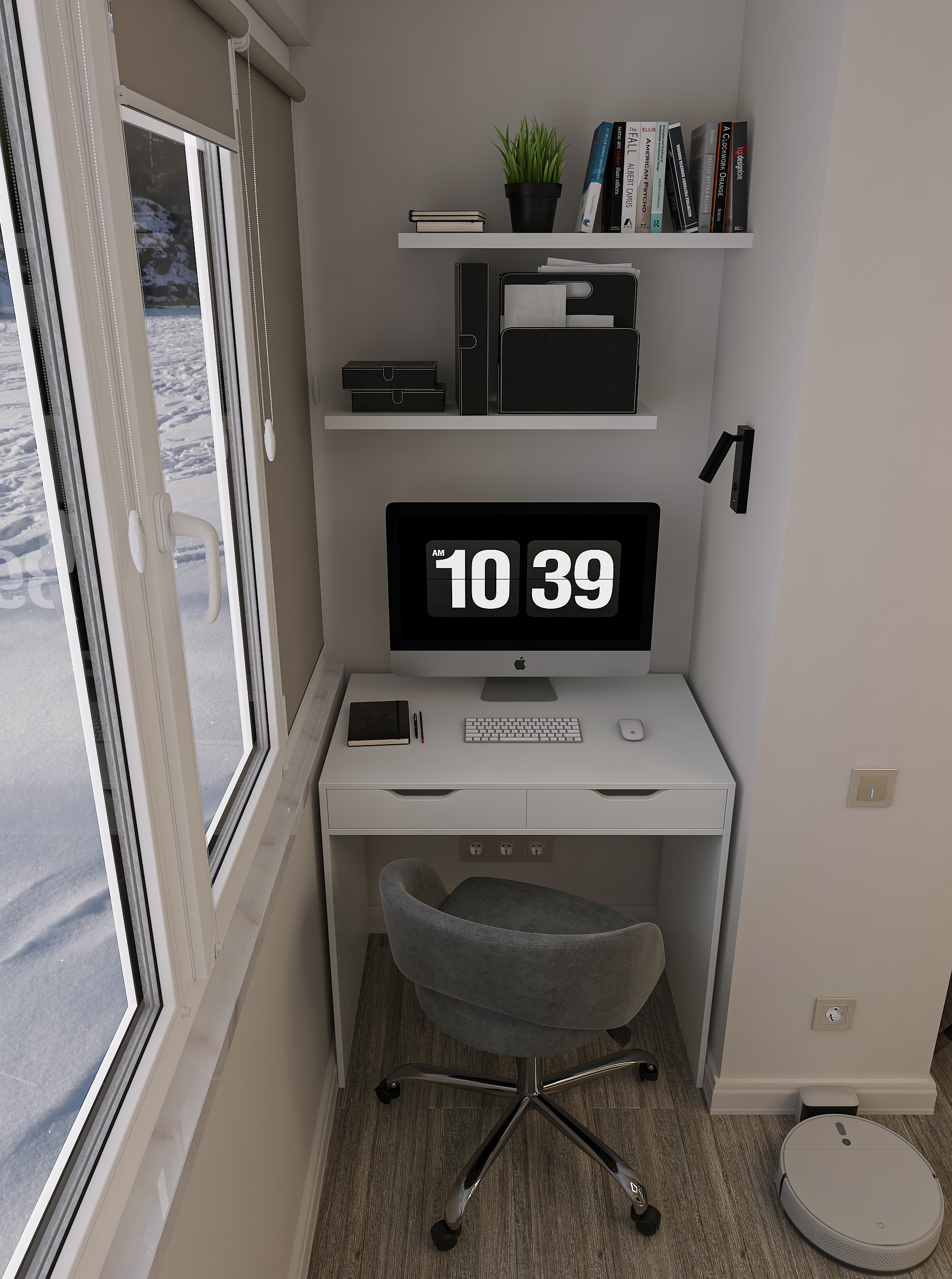 Дизайн интерьера однокомнатной квартиры для холостяка в Самаре