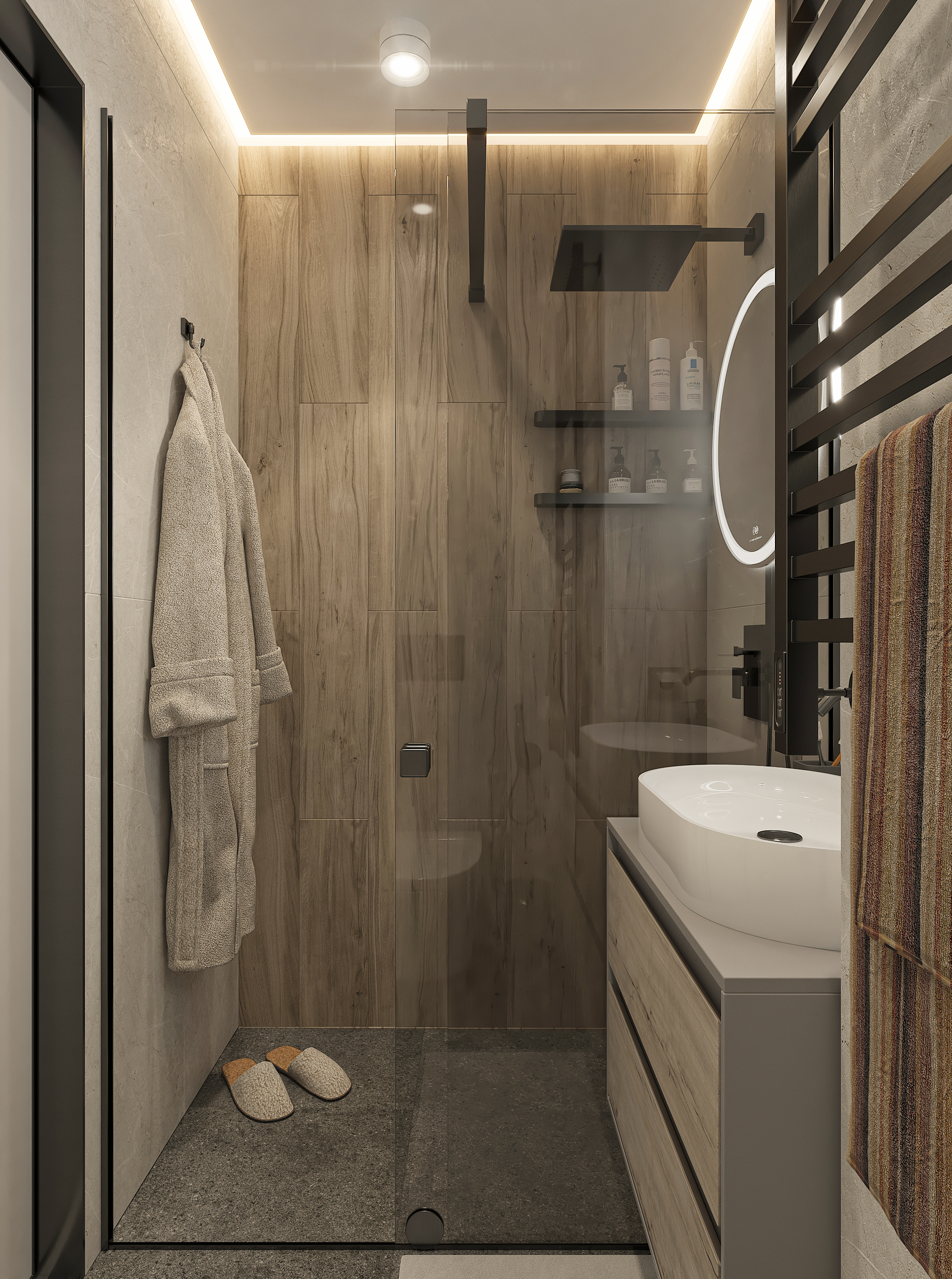 Дизайн интерьера однокомнатной квартиры для холостяка в Самаре