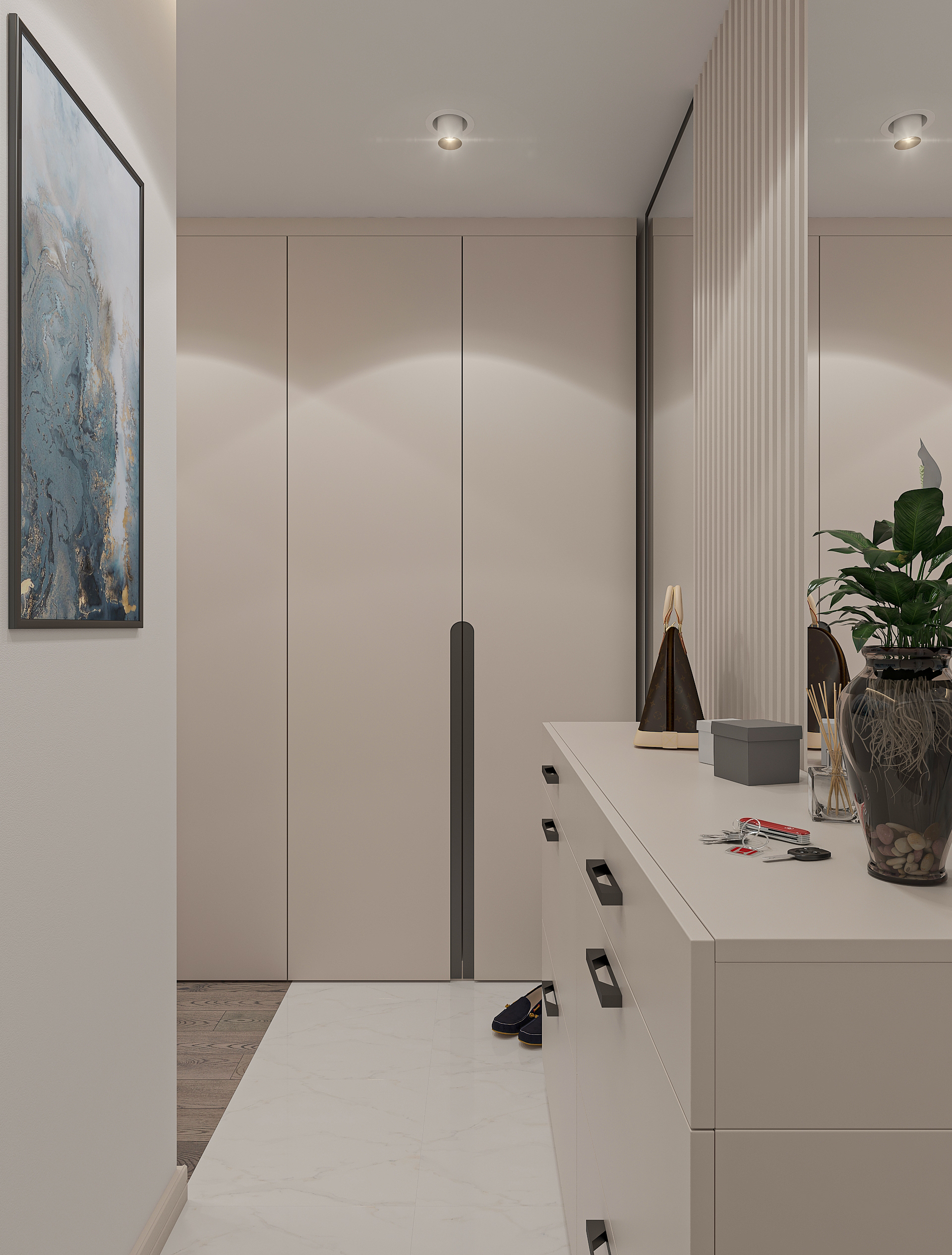 Дизайн интерьера двухкомнатной квартиры в ЖК «Твинс». в Самаре