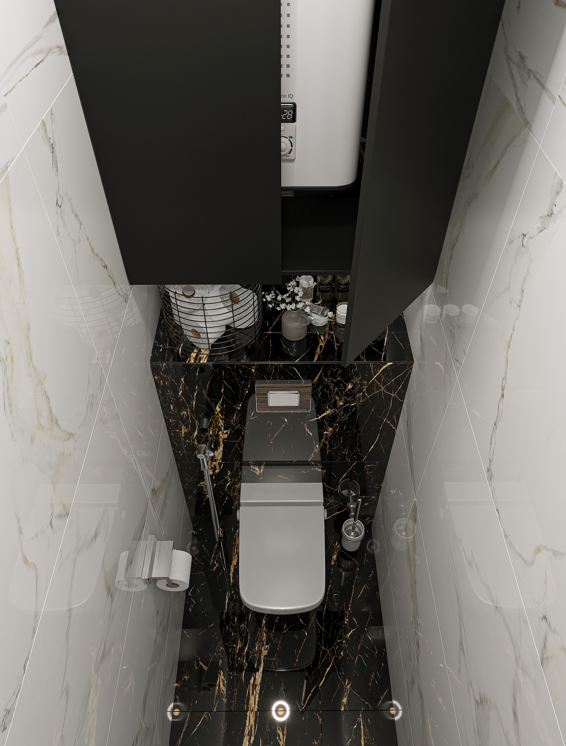 Дизайн интерьера двухкомнатной квартиры в ЖК «Твинс». в Самаре