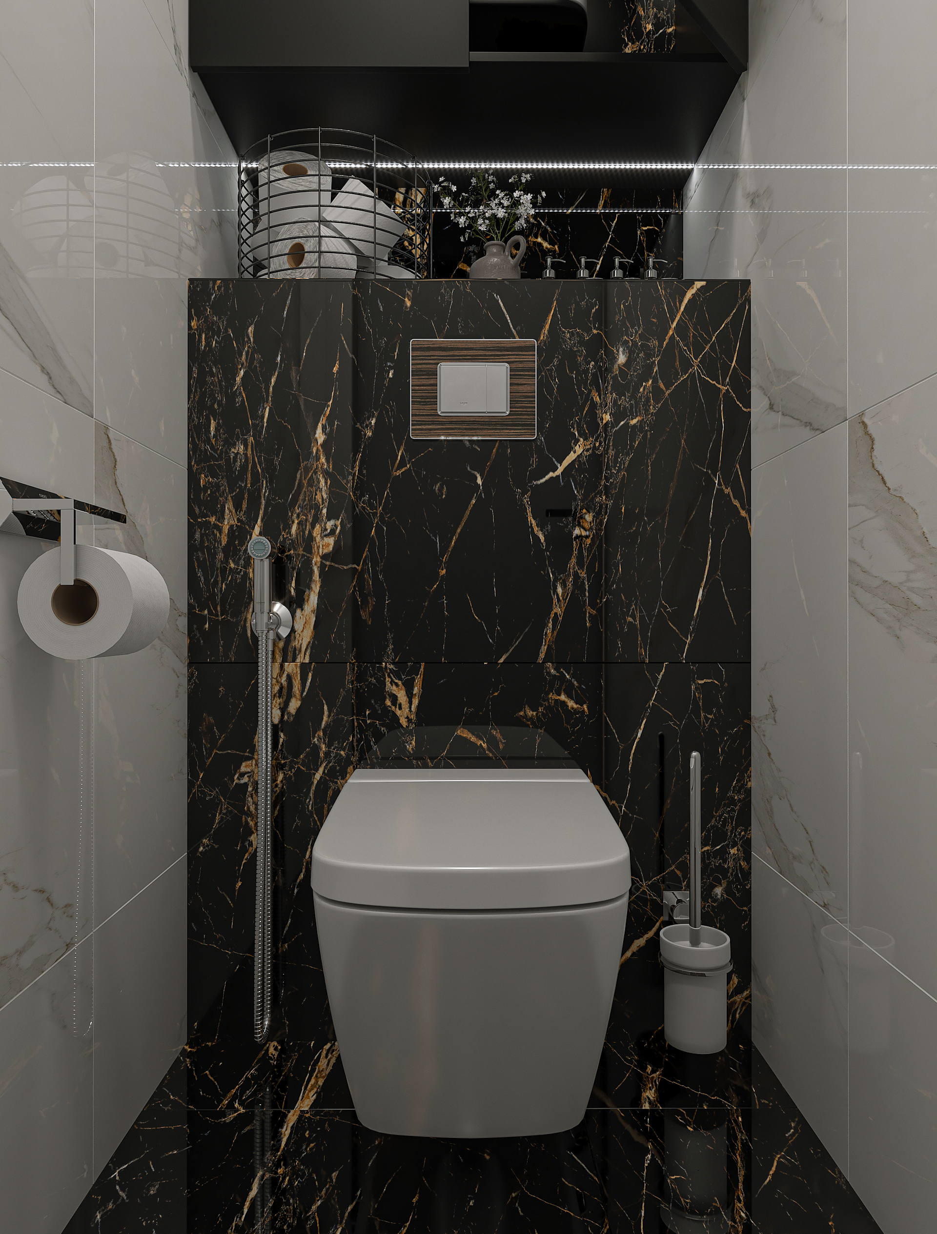 Дизайн интерьера двухкомнатной квартиры в ЖК «Твинс». в Самаре