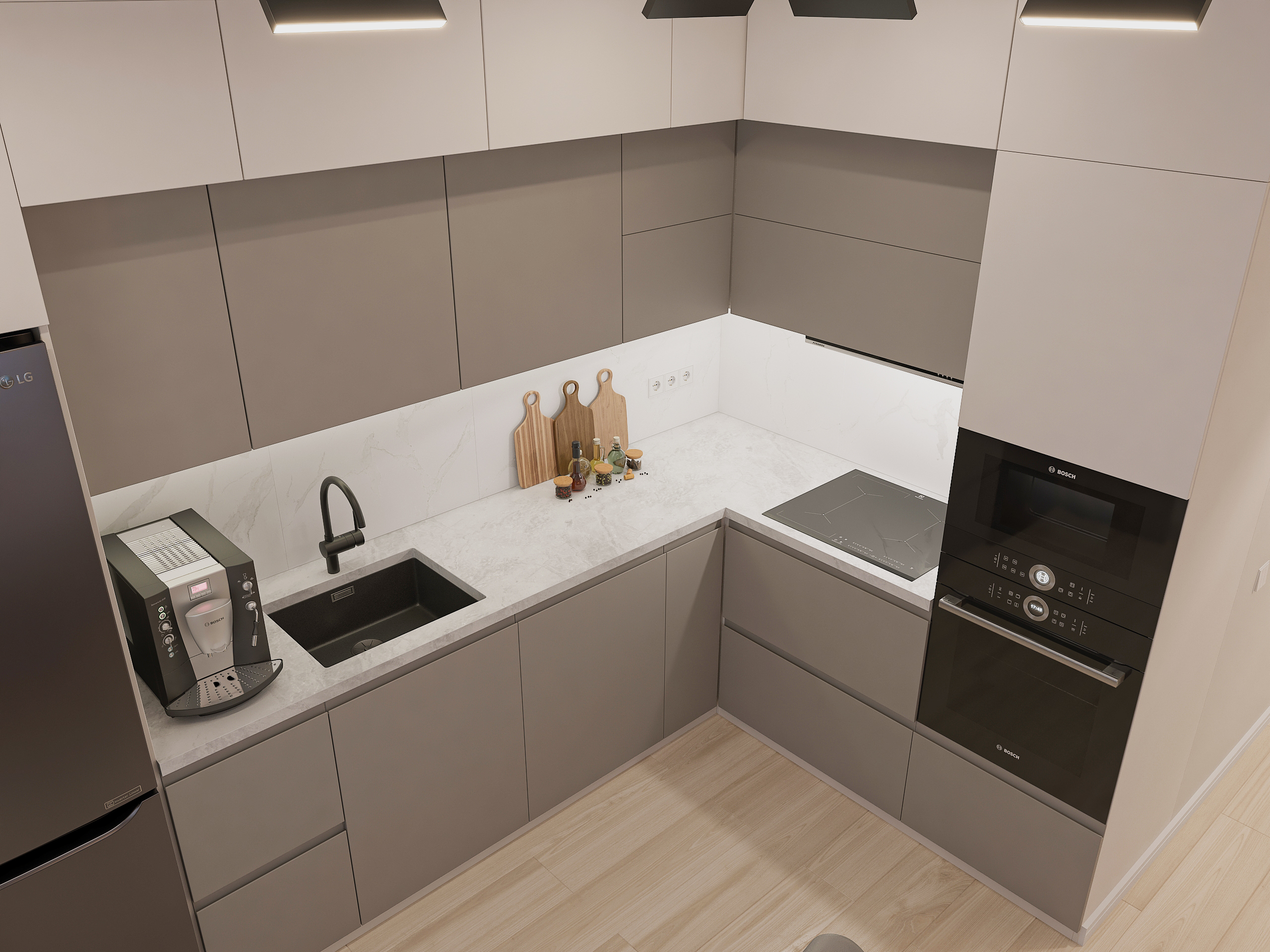 Дизайн-проект двухкомнатной квартиры в ЖК Две Реки в Самаре