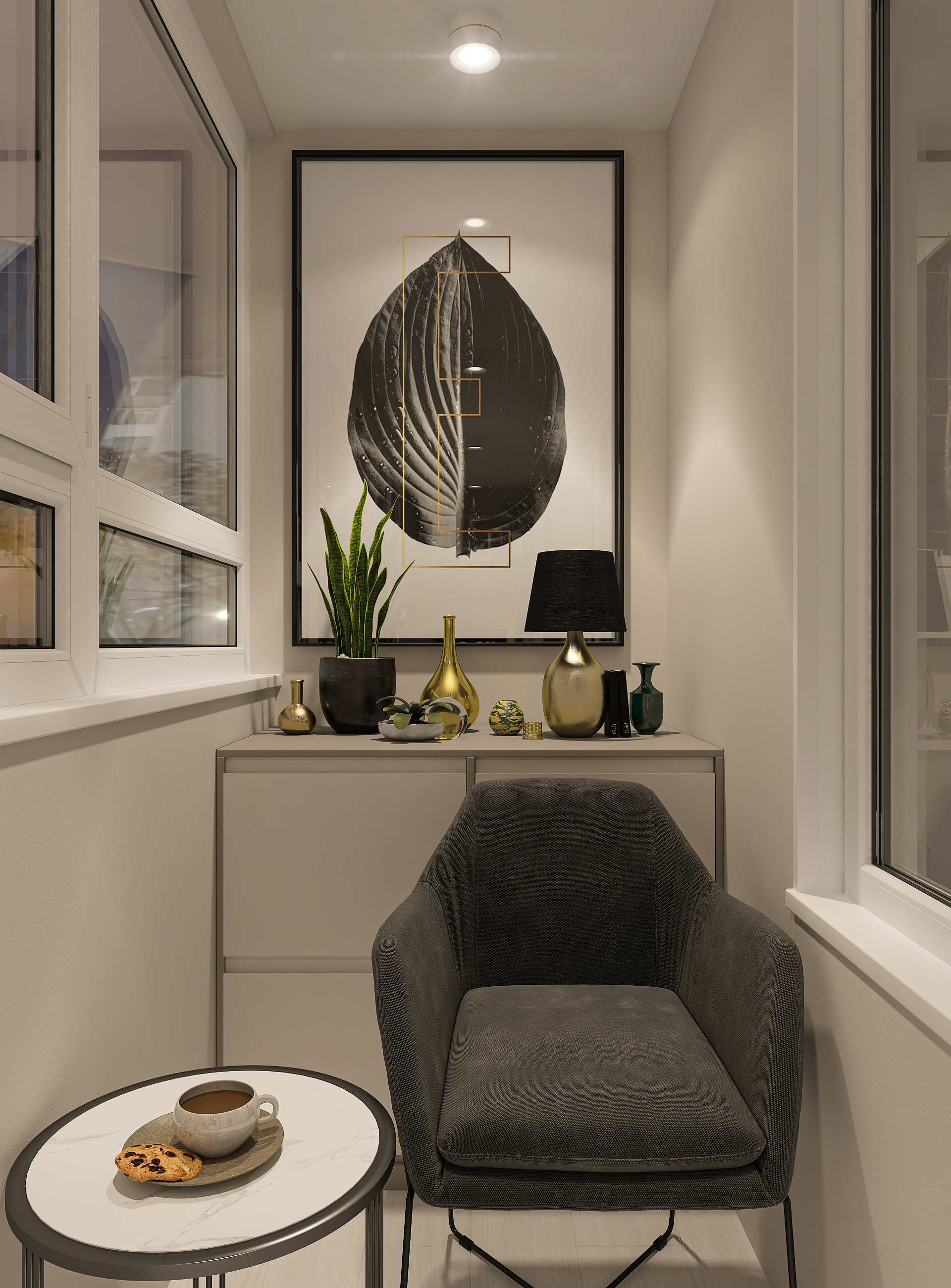 Дизайн-проект двухкомнатной квартиры в ЖК Две Реки в Самаре