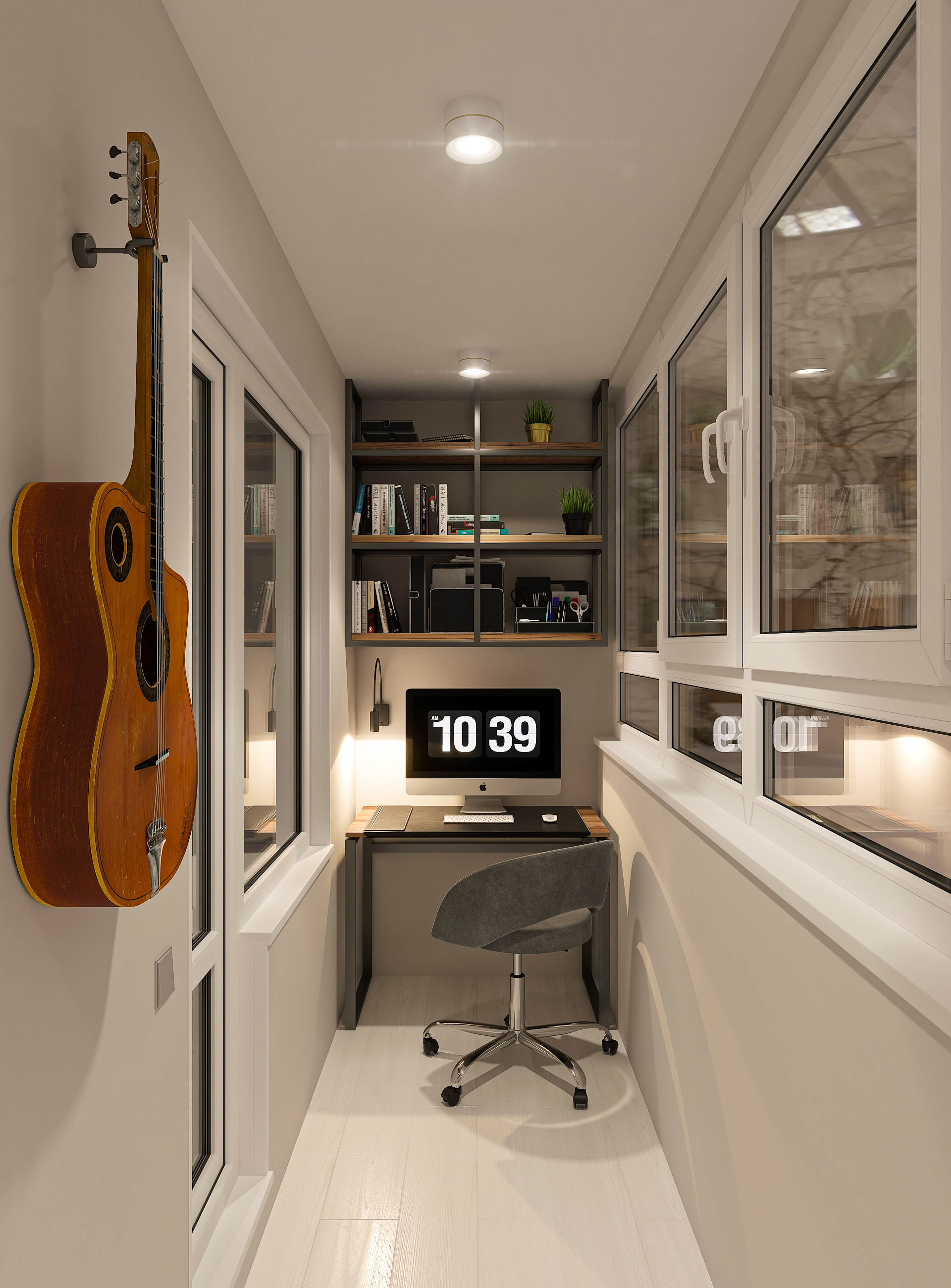 Дизайн-проект двухкомнатной квартиры в ЖК Две Реки в Самаре