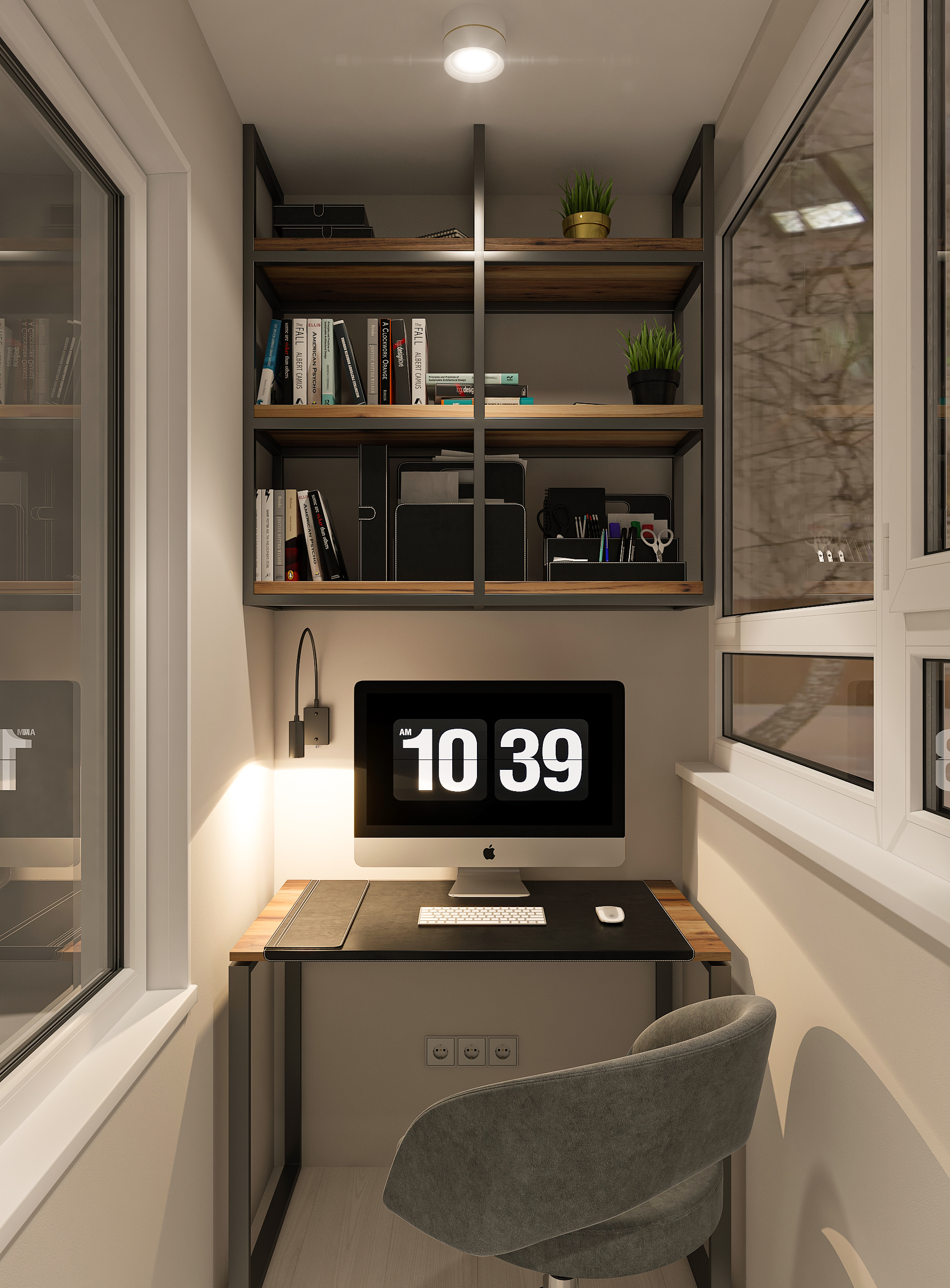 Дизайн-проект двухкомнатной квартиры в ЖК Две Реки в Самаре