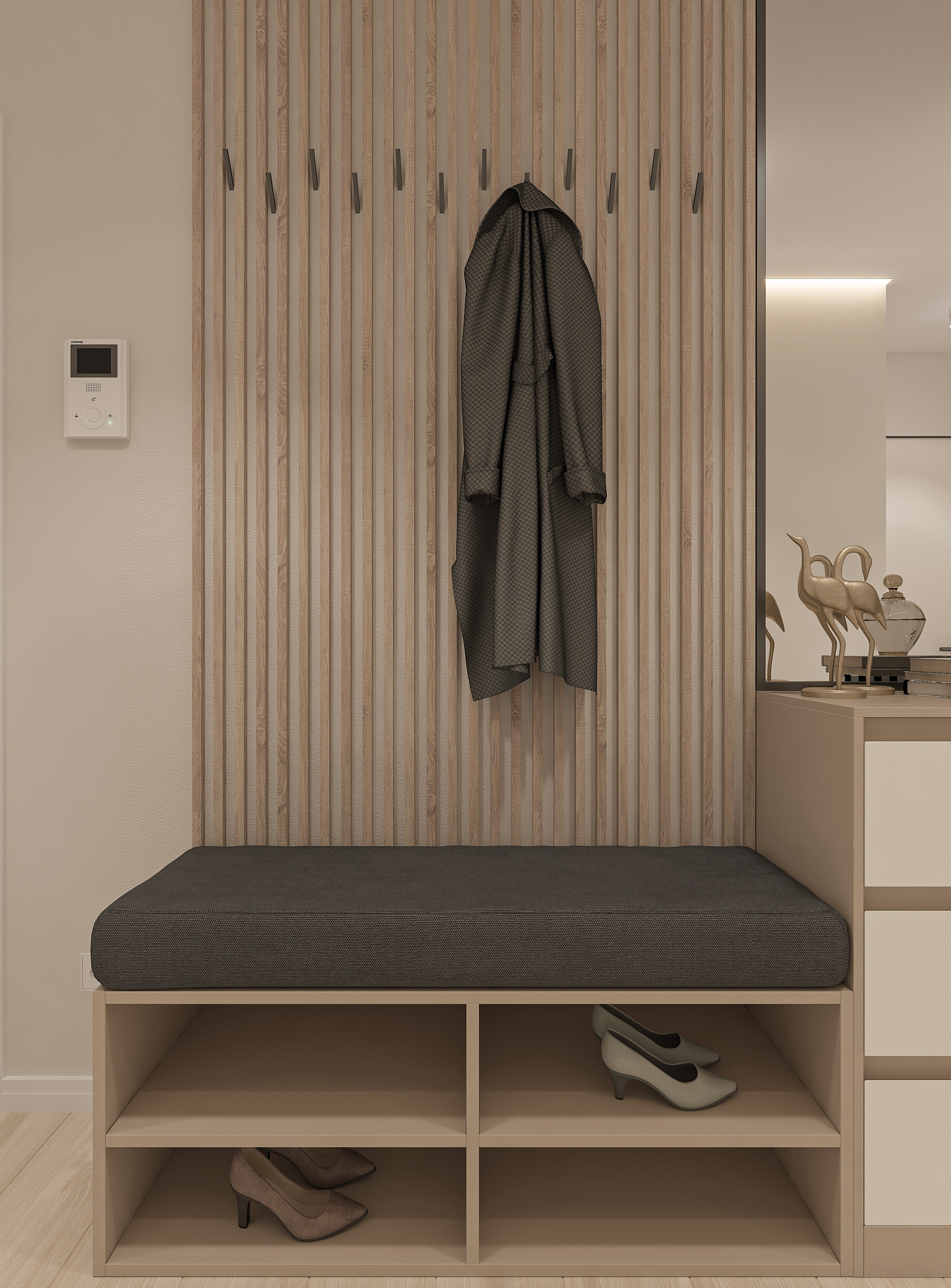 Дизайн-проект двухкомнатной квартиры в ЖК Две Реки в Самаре