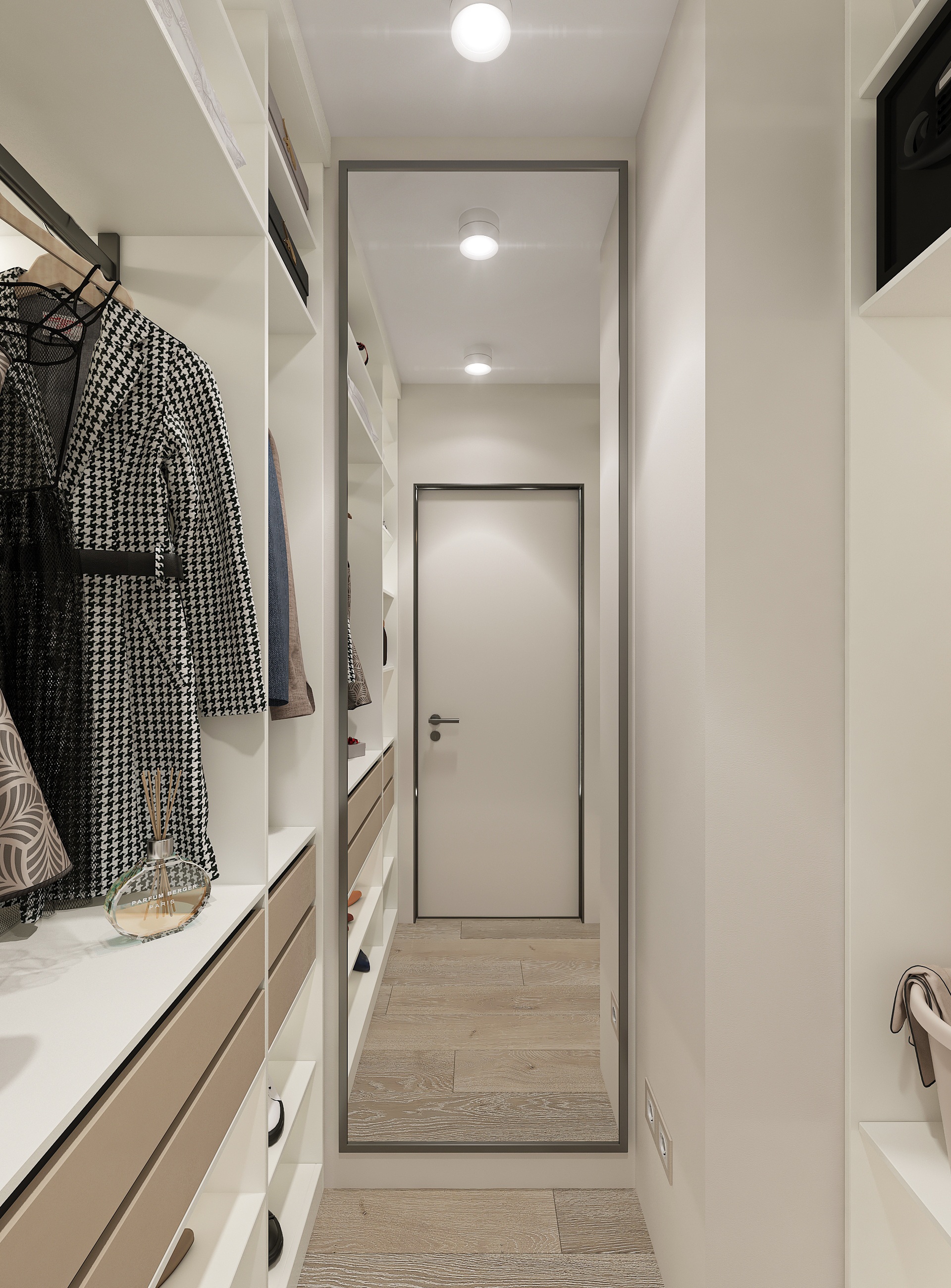 Дизайн-проект трёхкомнатной квартиры для молодой семьи в "ЖК АМГРАД" в Самаре