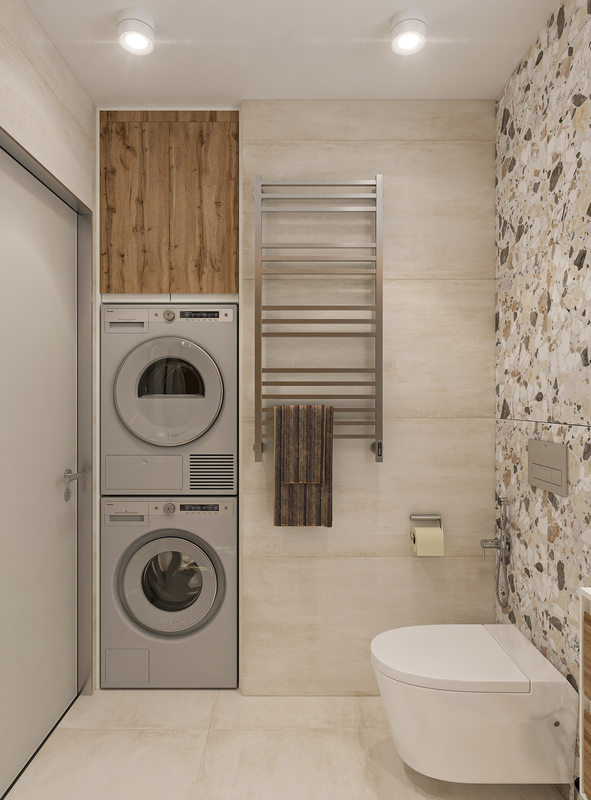 Дизайн-проект трёхкомнатной квартиры для молодой семьи в "ЖК АМГРАД" в Самаре