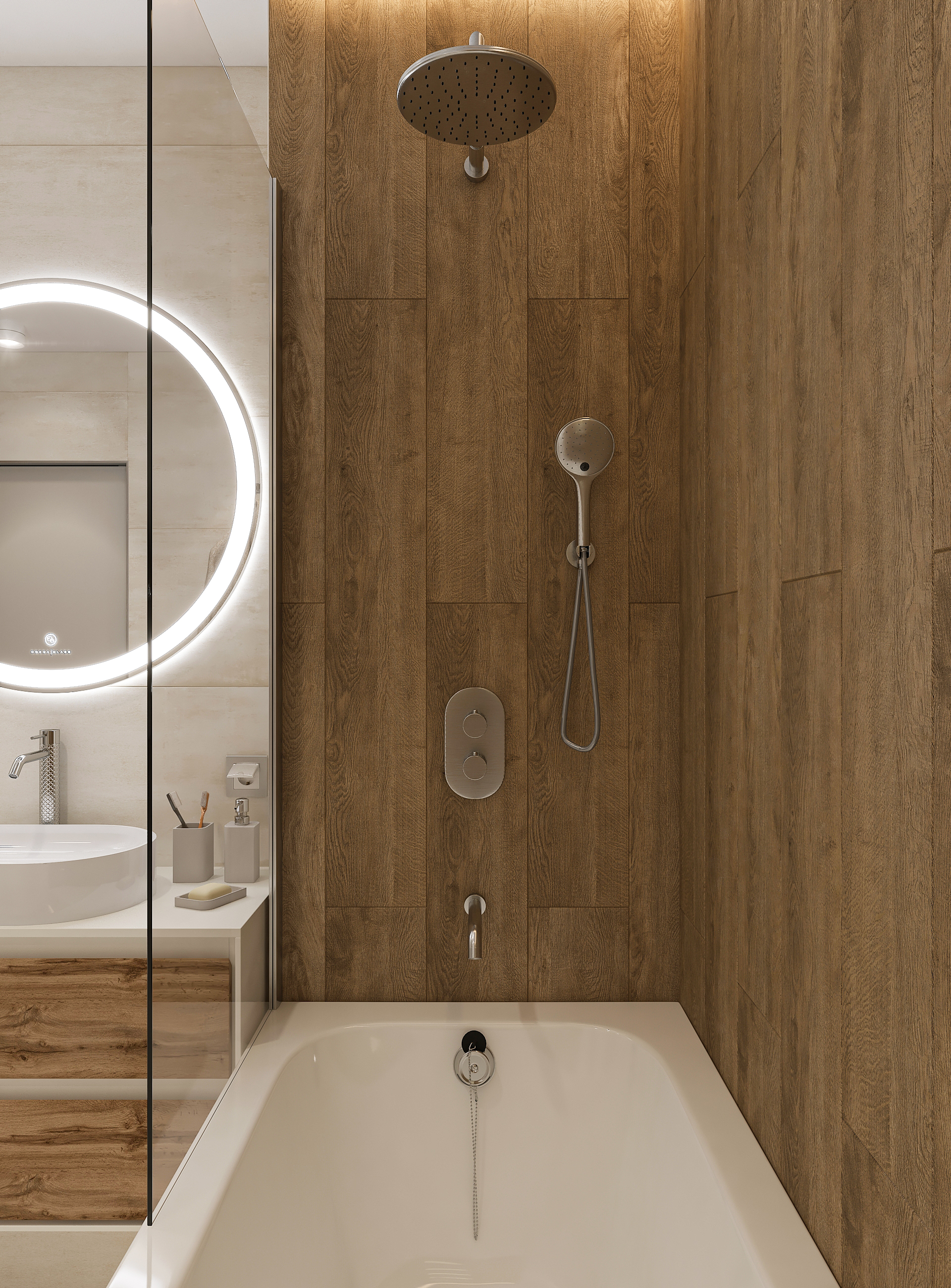 Дизайн-проект трёхкомнатной квартиры для молодой семьи в "ЖК АМГРАД" в Самаре