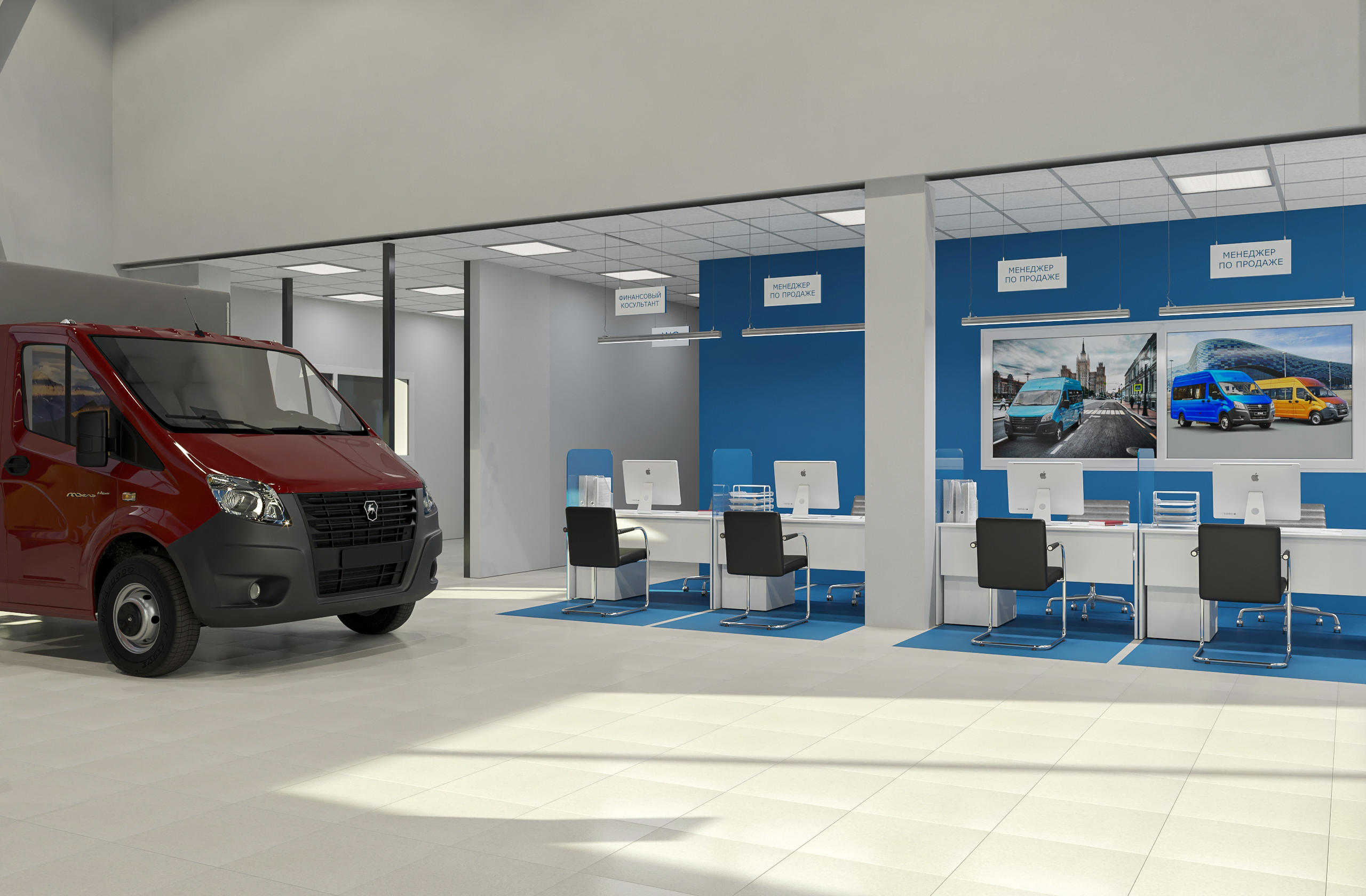 Реновация автосалона «GAZ» в Самаре
