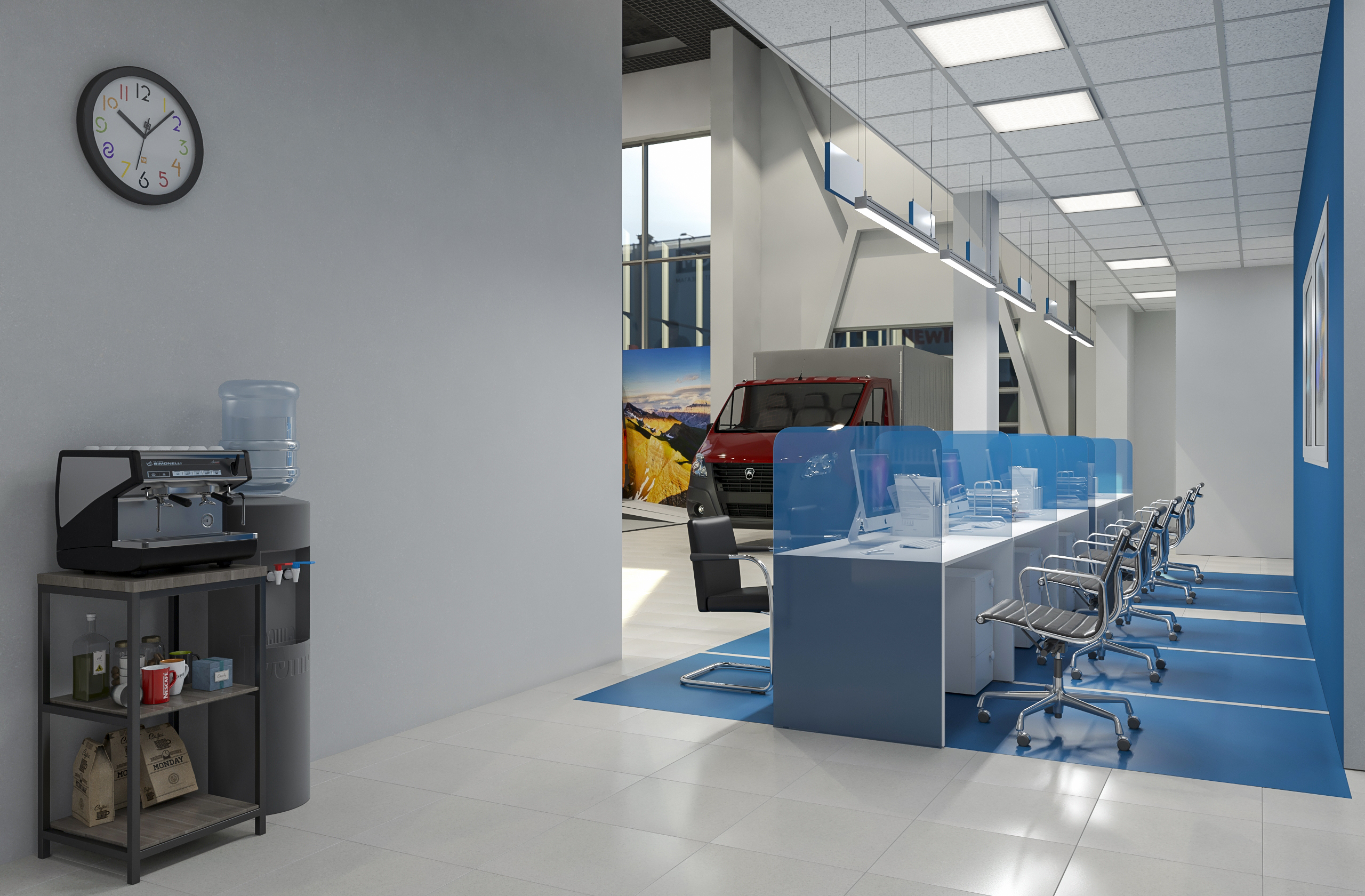 Реновация автосалона «GAZ» в Самаре